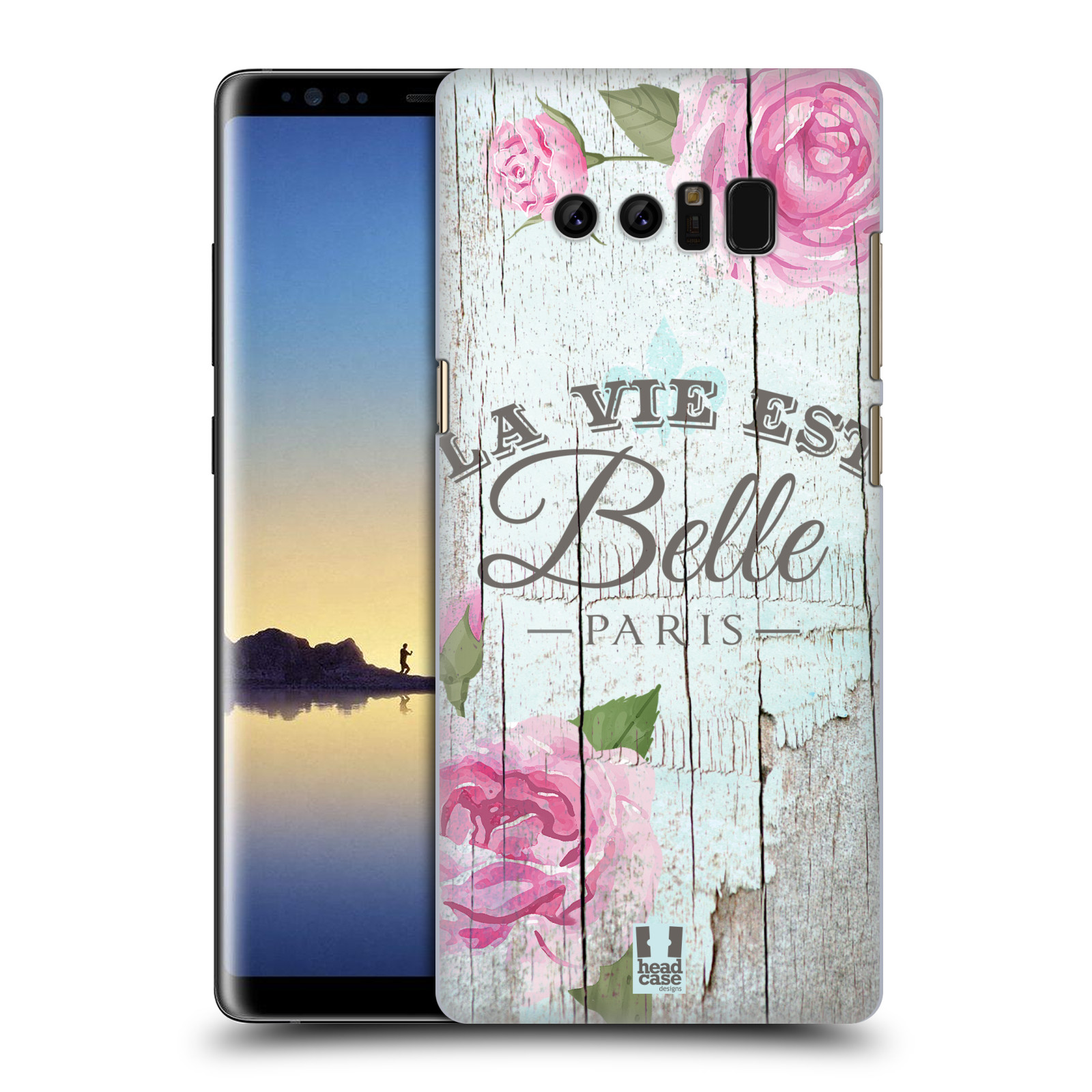 Zadní obal pro mobil Samsung Galaxy Note 8 - HEAD CASE - Francouzský motiv La Vie Est Belle