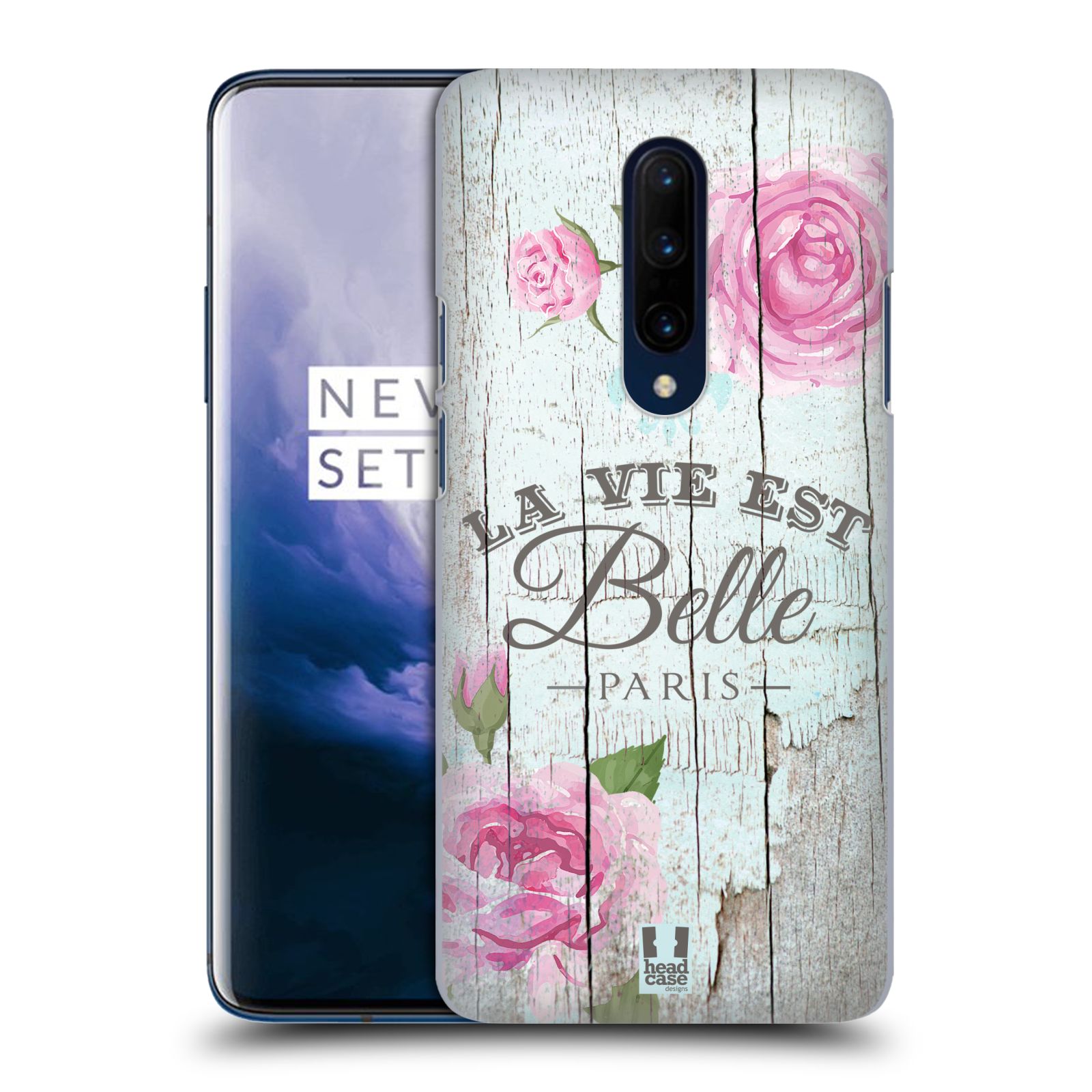 Zadní obal pro mobil OnePlus 7 PRO - HEAD CASE - Francouzský motiv La Vie Est Belle