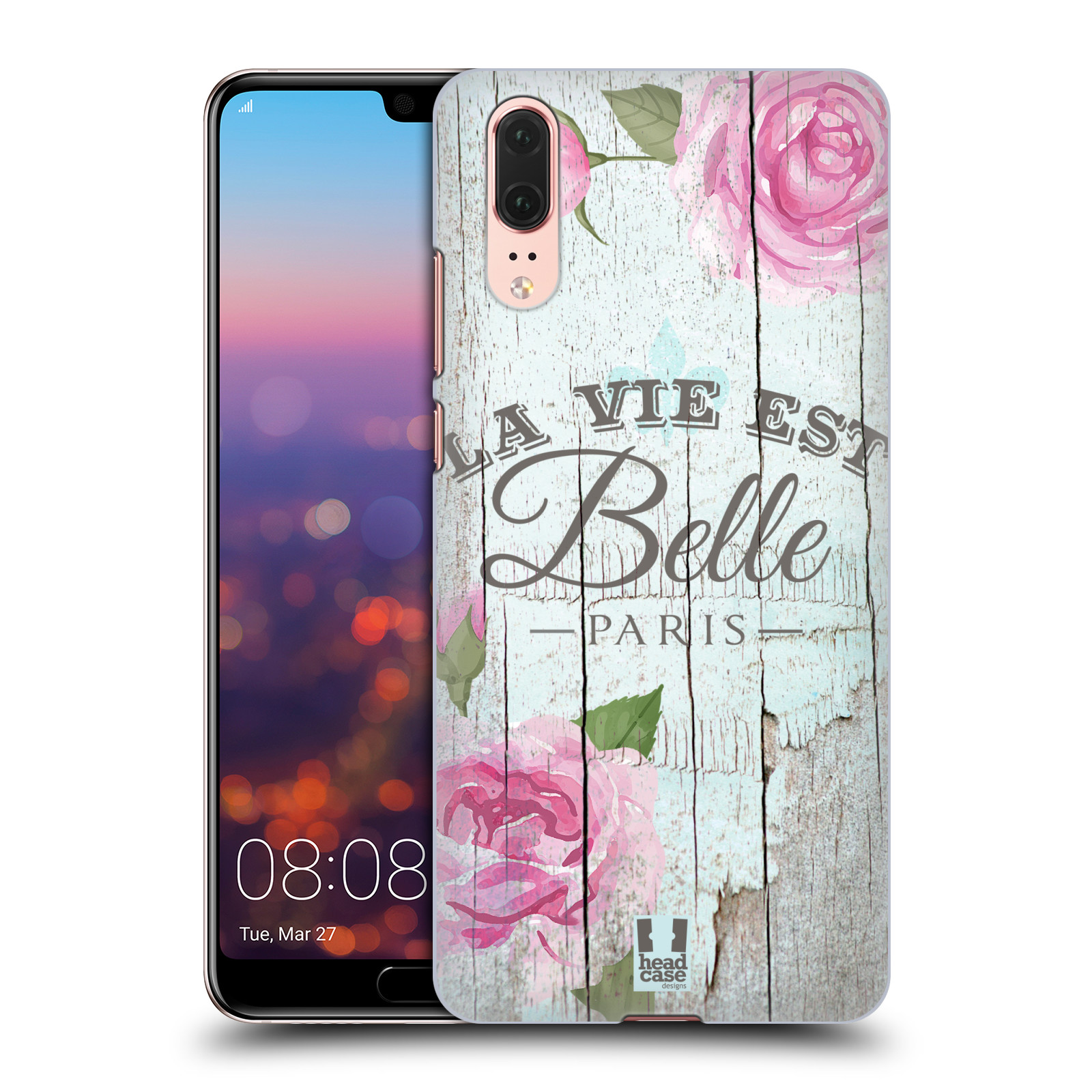 Zadní obal pro mobil Huawei P20 - HEAD CASE - Francouzský motiv La Vie Est Belle