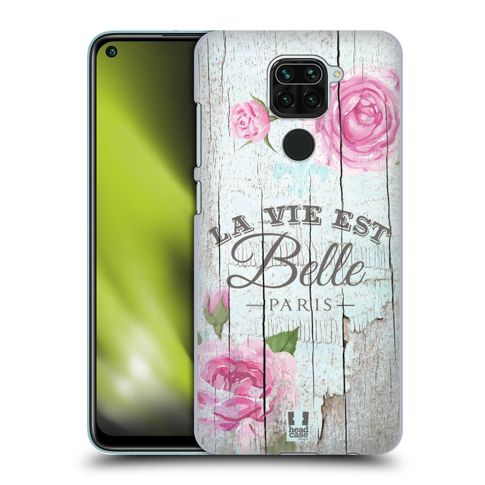 Zadní obal pro mobil Xiaomi Redmi Note 9 - HEAD CASE - Francouzský motiv La Vie Est Belle