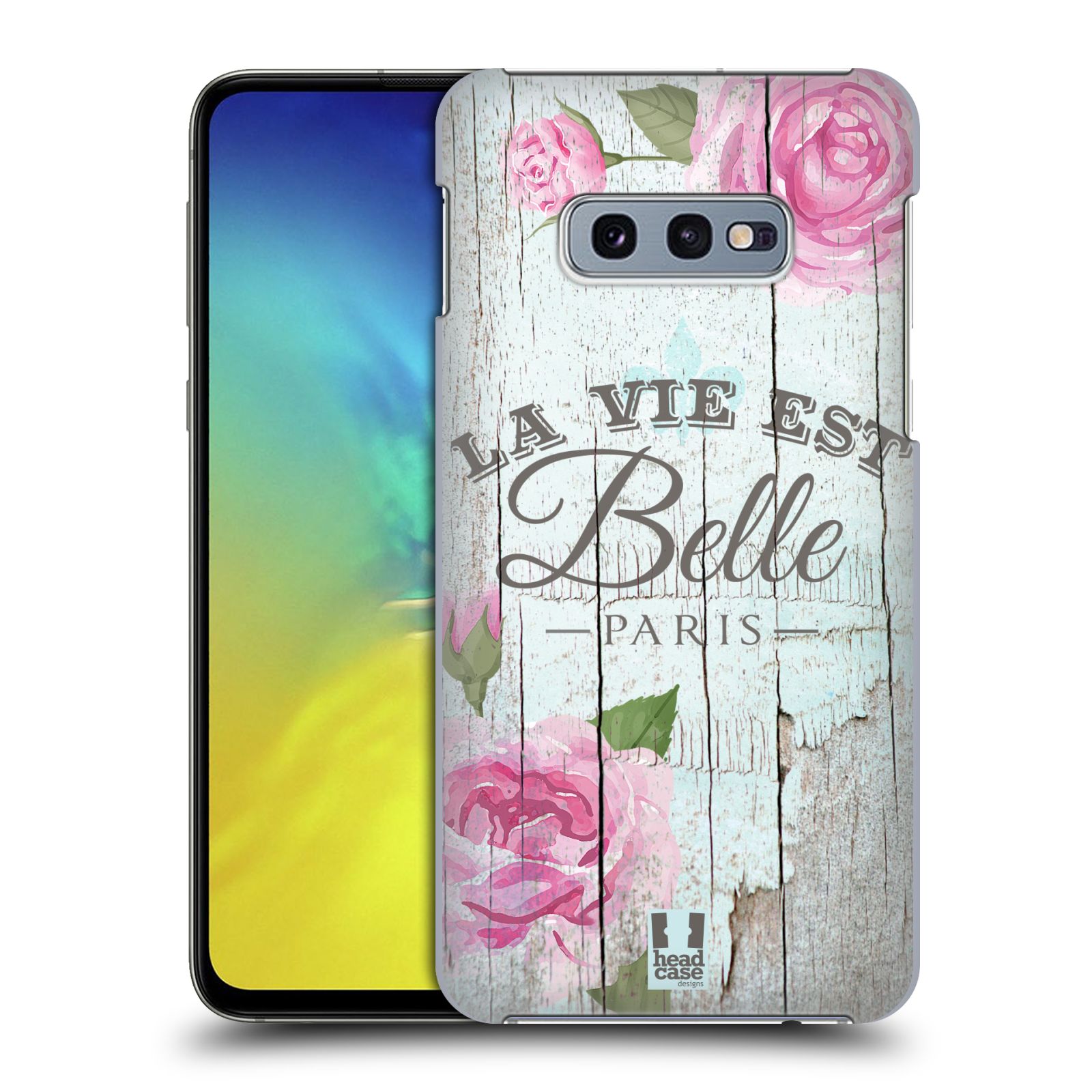 Zadní obal pro mobil Samsung Galaxy S10e - HEAD CASE - Francouzský motiv La Vie Est Belle