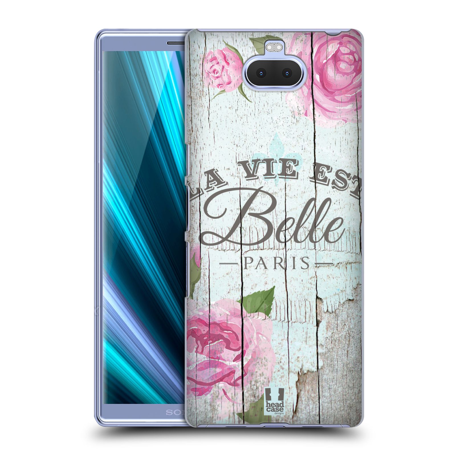 Zadní obal pro mobil Sony Xperia 10 ULTRA - HEAD CASE - Francouzský motiv La Vie Est Belle