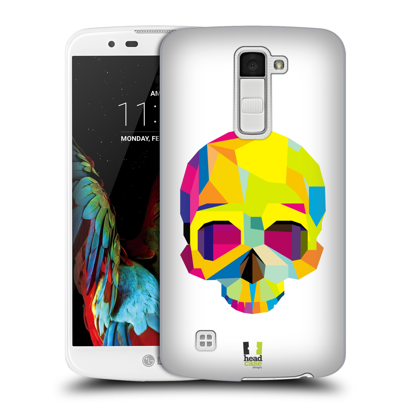 HEAD CASE plastový obal na mobil LG K10 vzor POP ART kubismus smrtelnost