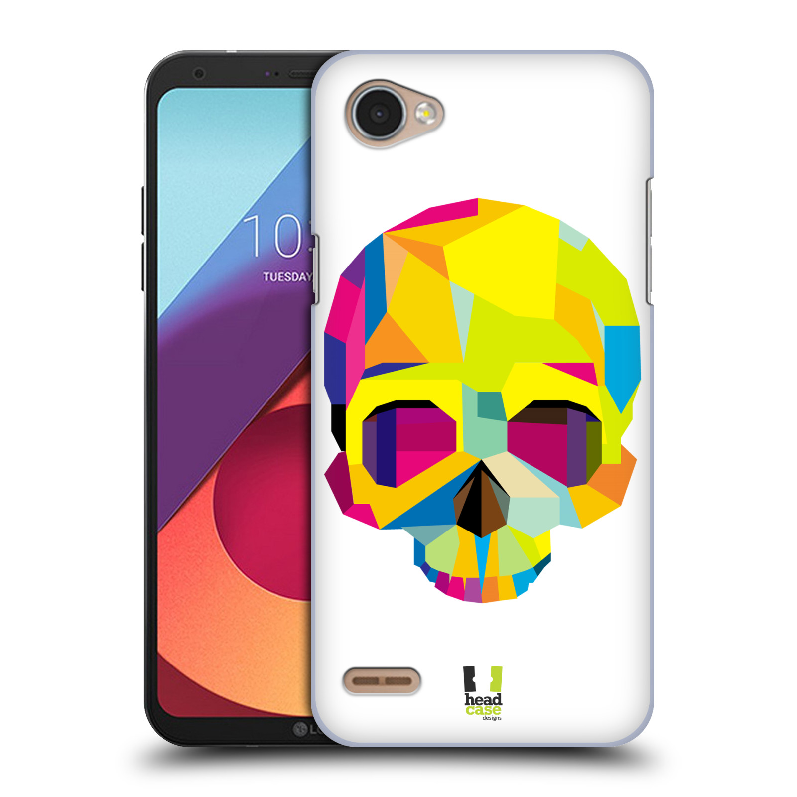 HEAD CASE plastový obal na mobil LG Q6 / Q6 PLUS vzor POP ART kubismus smrtelnost