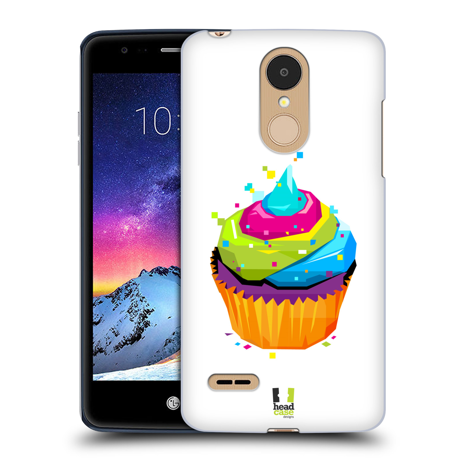 HEAD CASE plastový obal na mobil LG K9 / K8 2018 vzor POP ART kubismus dortík