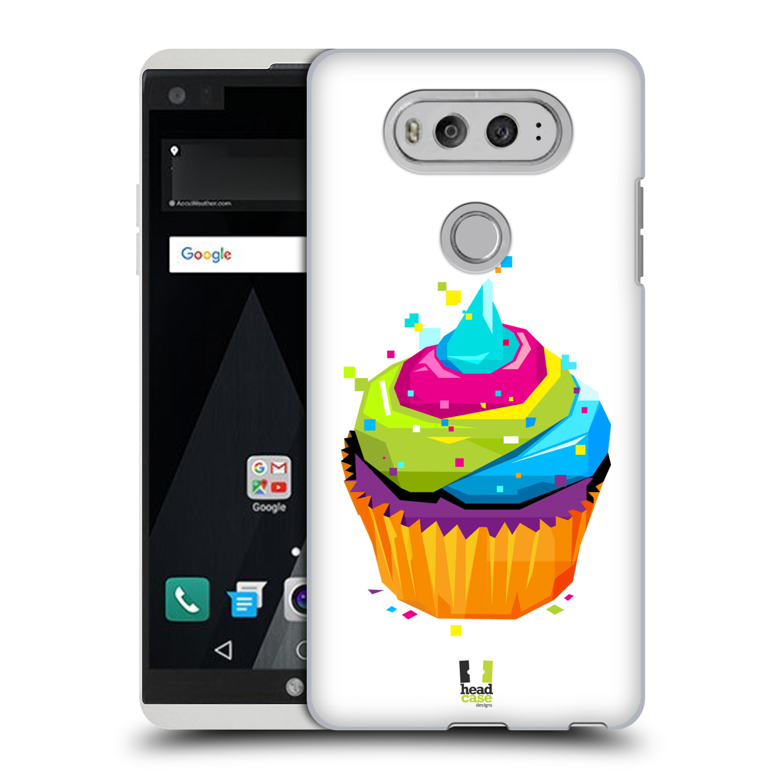 HEAD CASE plastový obal na mobil LG V20 vzor POP ART kubismus dortík