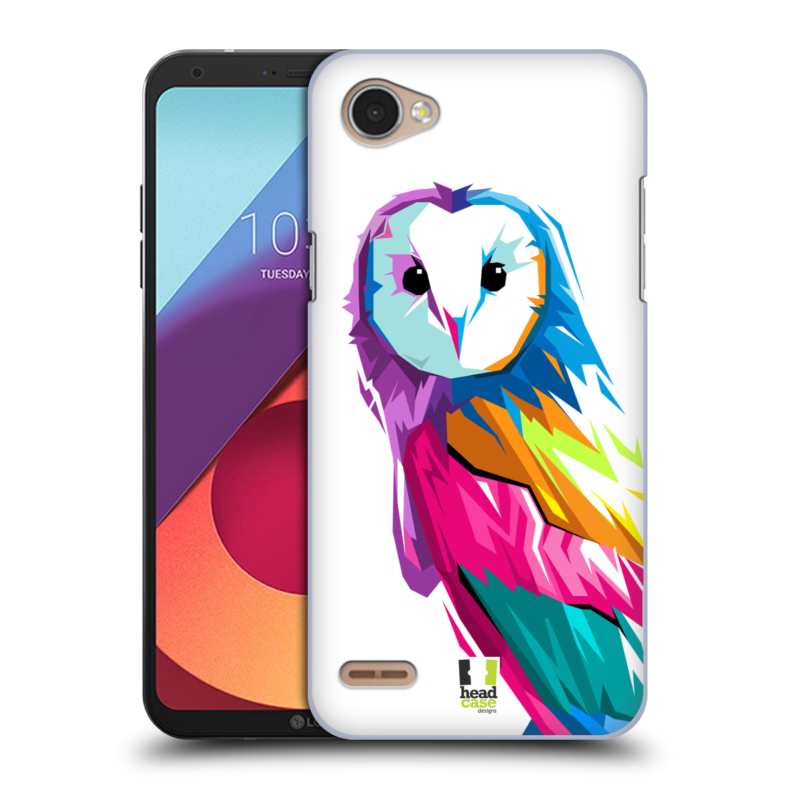 HEAD CASE plastový obal na mobil LG Q6 / Q6 PLUS vzor POP ART kubismus SOVA