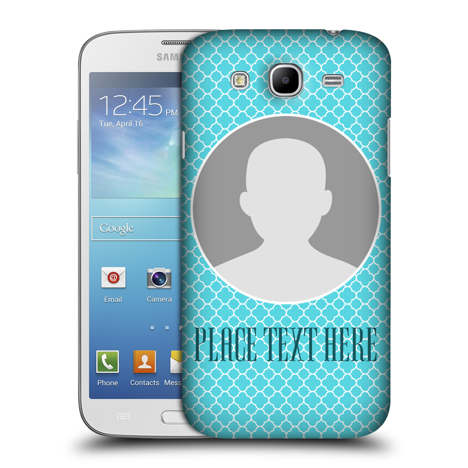 CUSTOM CUSTOMISED PERSONALISED PATTERNS HARD BACK CASE FOR SAMSUNG 