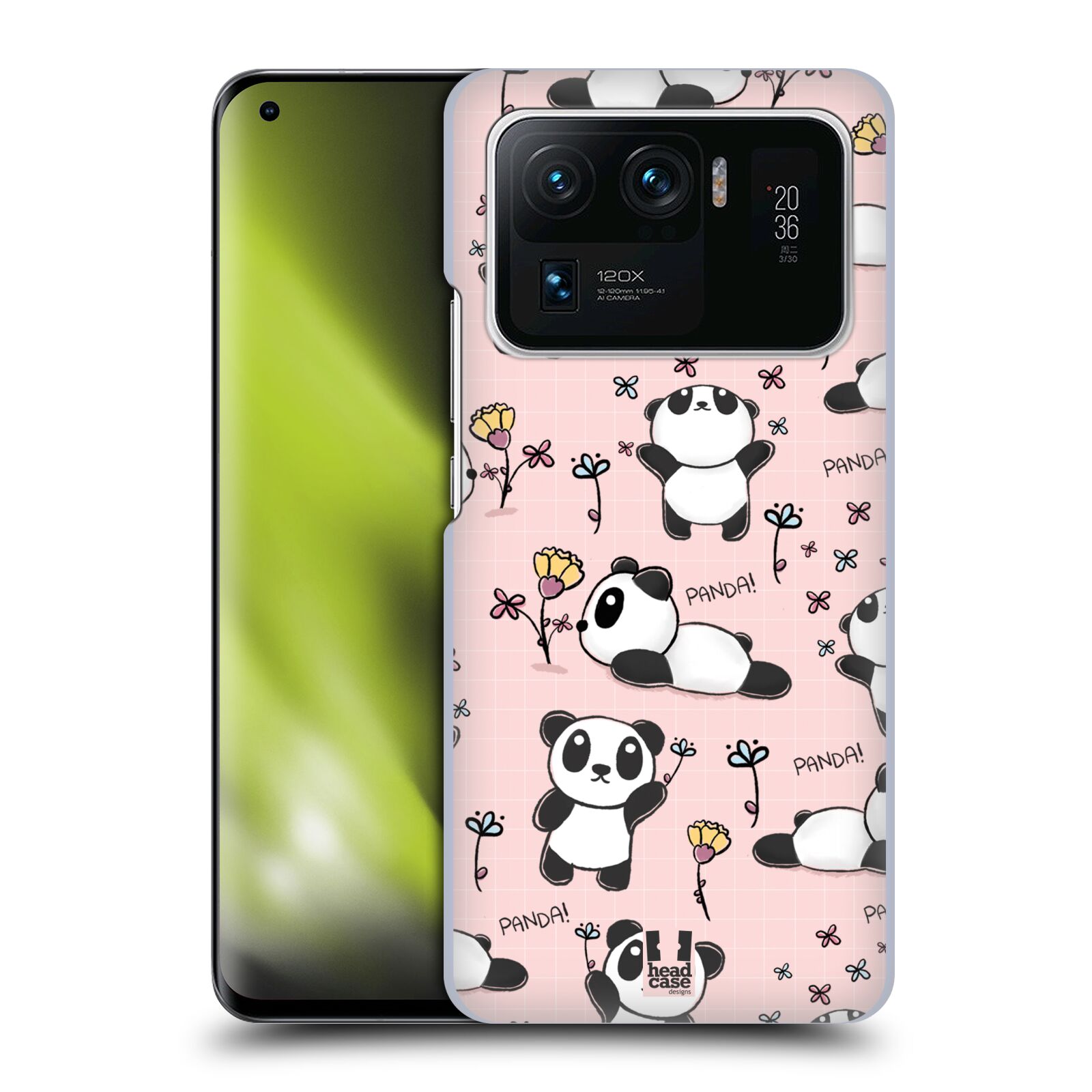 Obal na mobil Xiaomi  Mi 11 ULTRA - HEAD CASE - Roztomilá panda v růžové