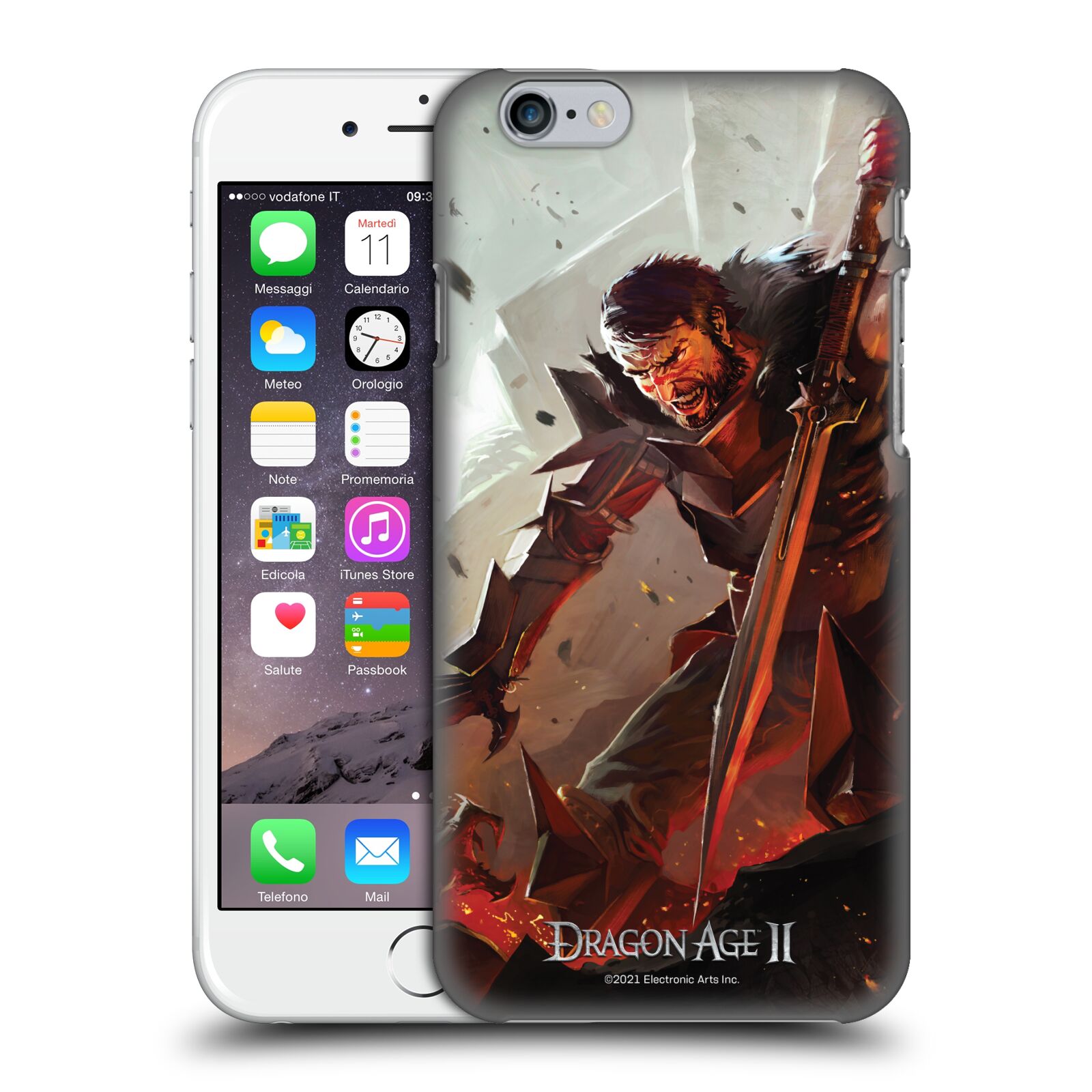 Zadní obal pro mobil Apple Iphone 6/6S - HEAD CASE - Dragon Age - Bojovník