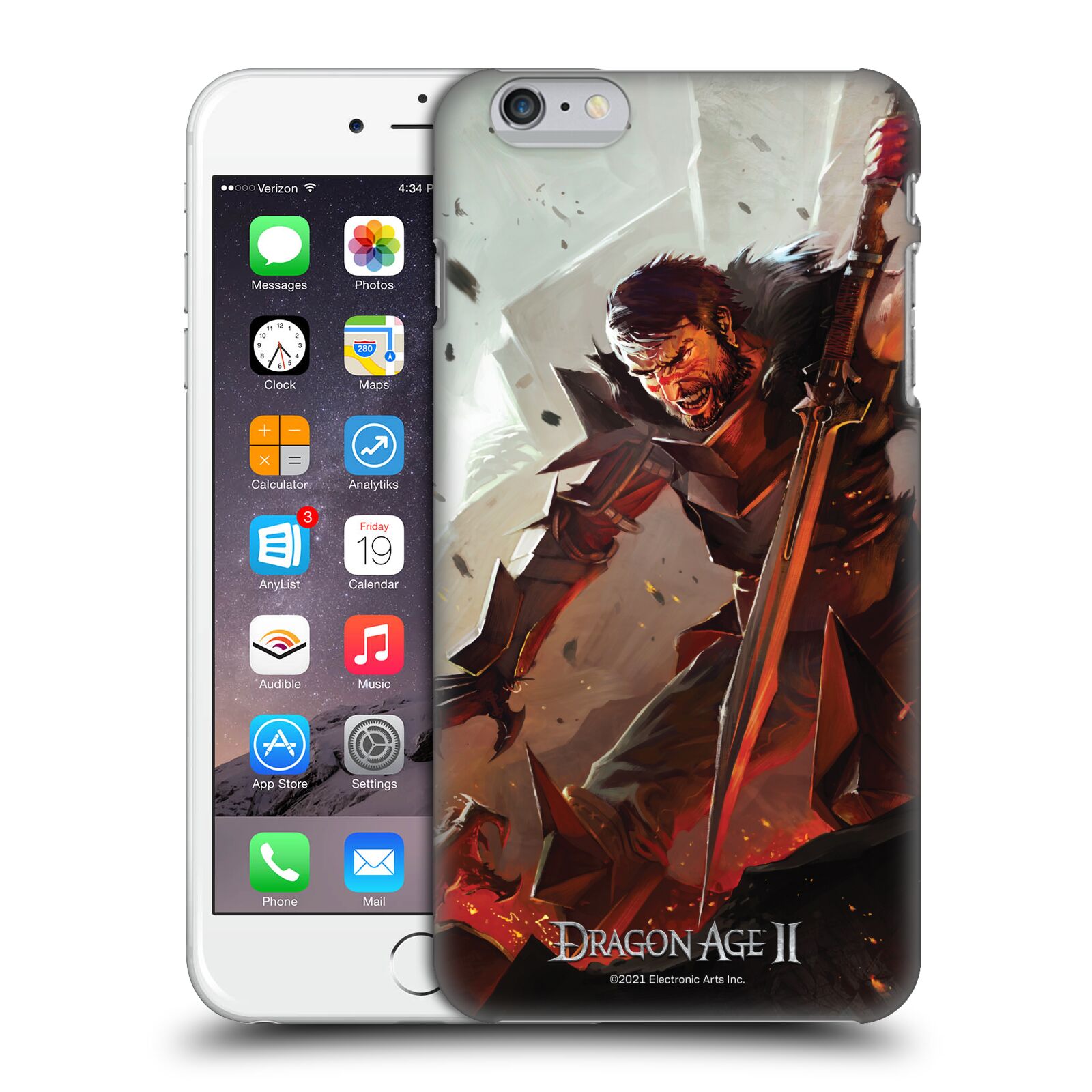 Zadní obal pro mobil Apple Iphone 6 PLUS / 6S PLUS - HEAD CASE - Dragon Age - Bojovník