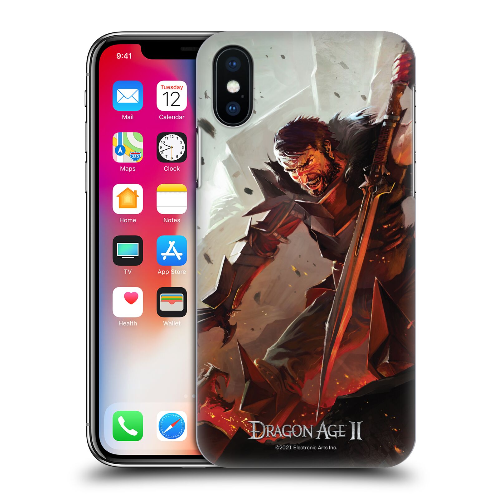 Zadní obal pro mobil Apple Iphone X / XS - HEAD CASE - Dragon Age - Bojovník
