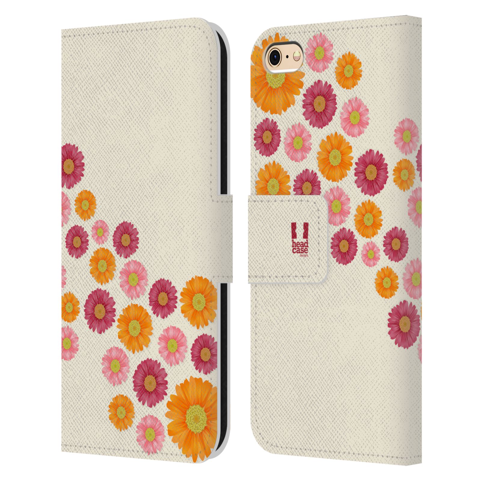 HEAD CASE Flipové pouzdro pro mobil Apple Iphone 6/6s květina sedmikráska MIX
