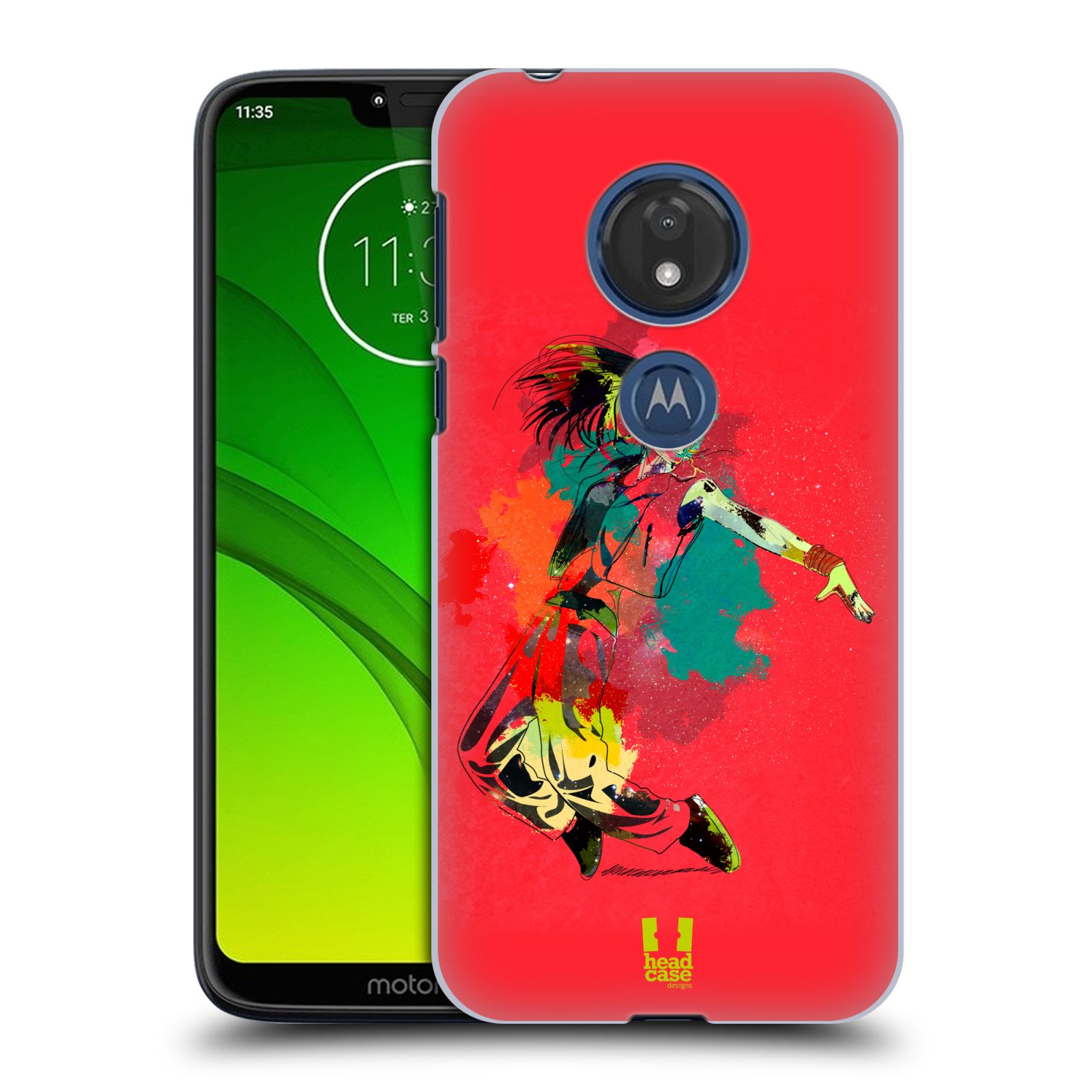 Pouzdro na mobil Motorola Moto G7 Play vzor Taneční motiv PLIE