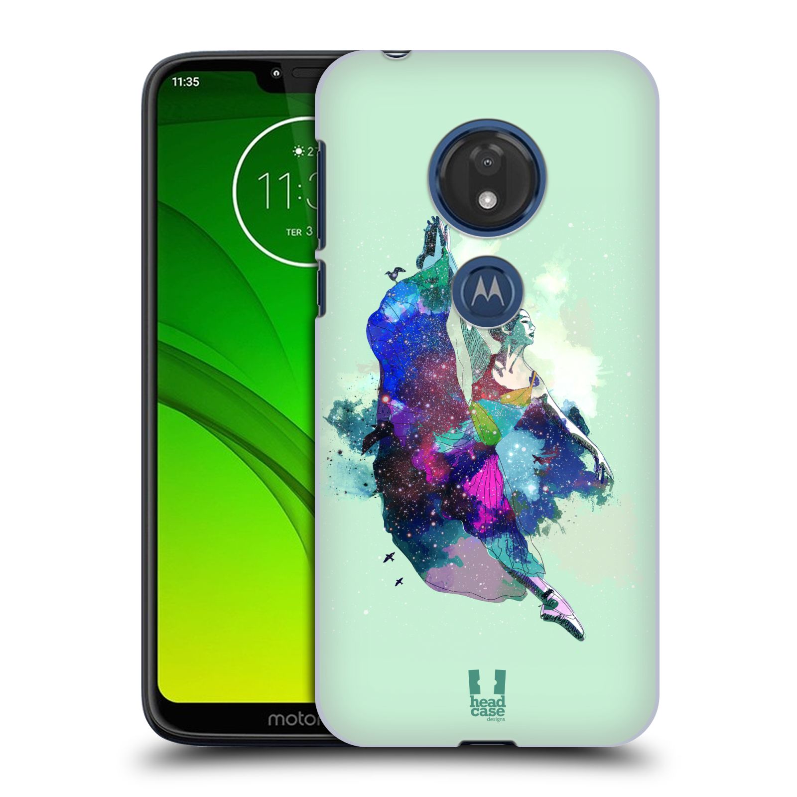 Pouzdro na mobil Motorola Moto G7 Play vzor Taneční motiv BALETKA