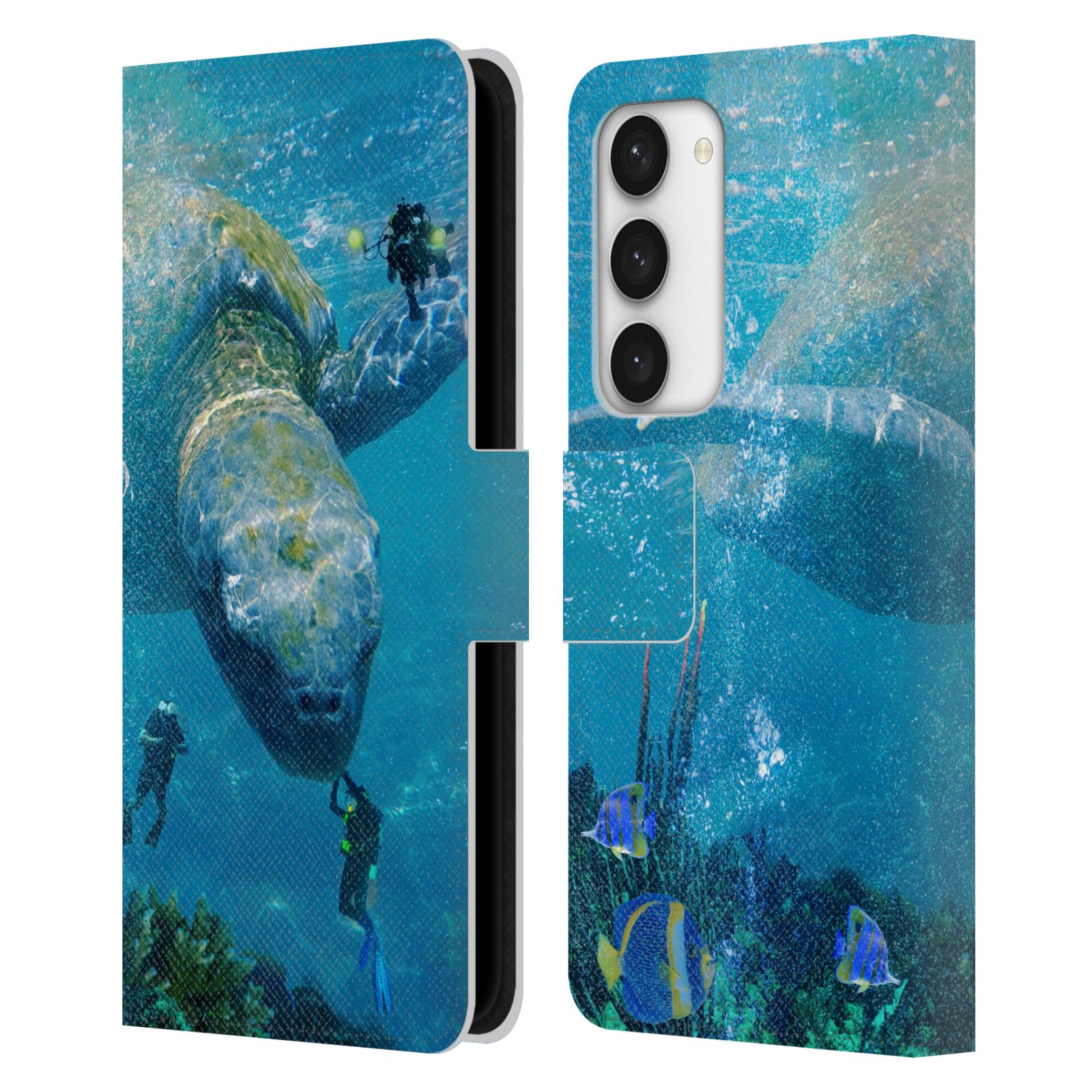HEAD CASE Pouzdro pro mobil Samsung Galaxy S23 5G - Dave Loblaw - Obří mořská želva