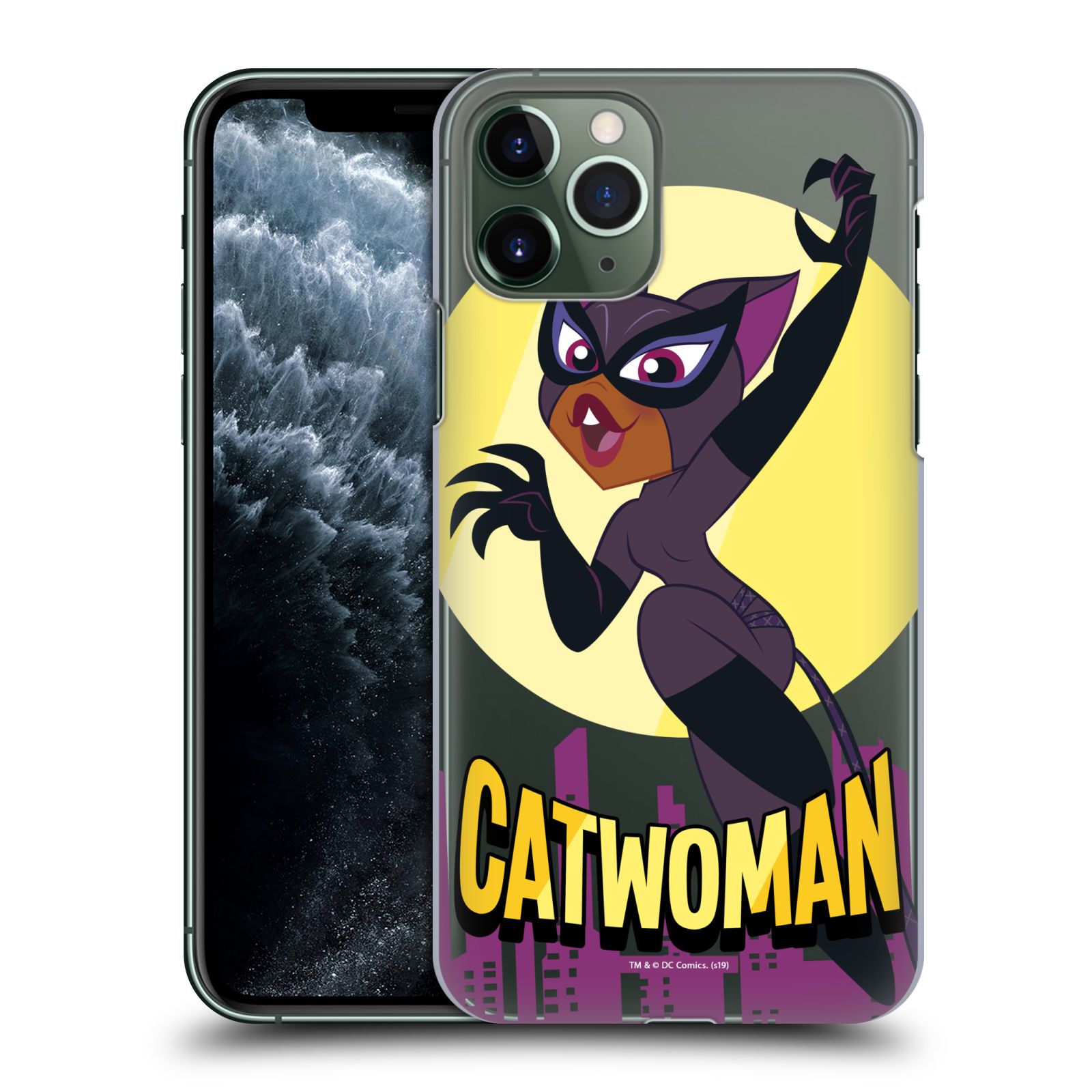 Zadní obal pro mobil Apple Iphone 11 PRO - HEAD CASE - DC Super Heroes Girls - Kočičí žena