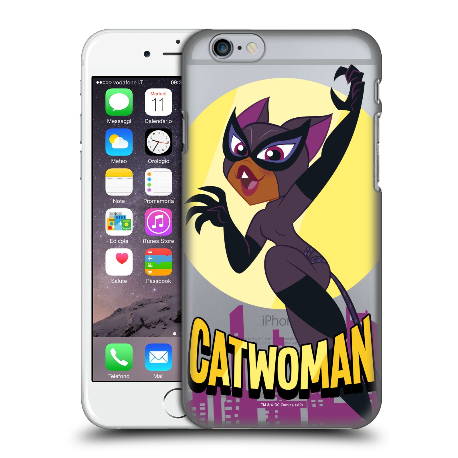 Zadní obal pro mobil Apple Iphone 6/6S - HEAD CASE - DC Super Heroes Girls - Kočičí žena