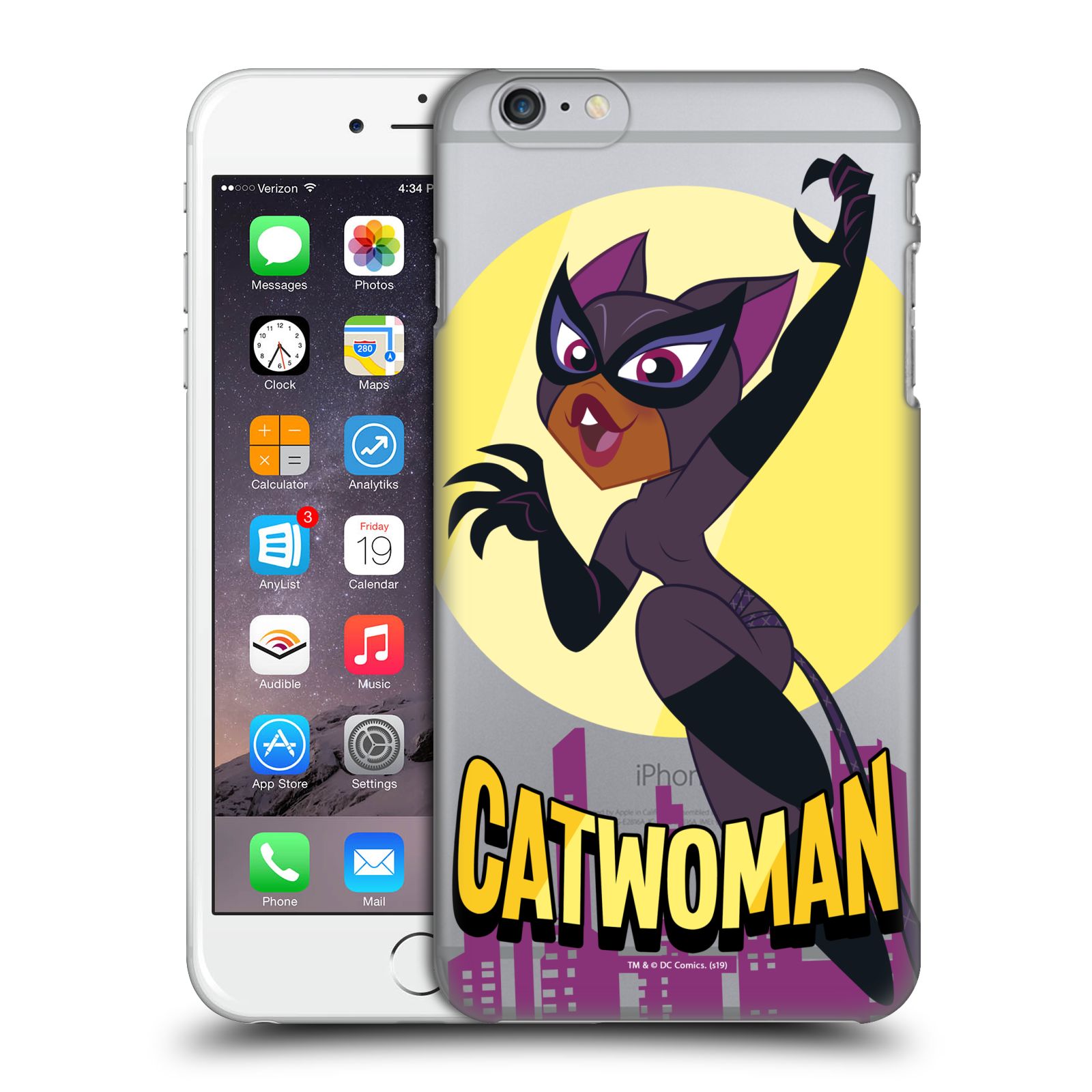 Zadní obal pro mobil Apple Iphone 6 PLUS / 6S PLUS - HEAD CASE - DC Super Heroes Girls - Kočičí žena