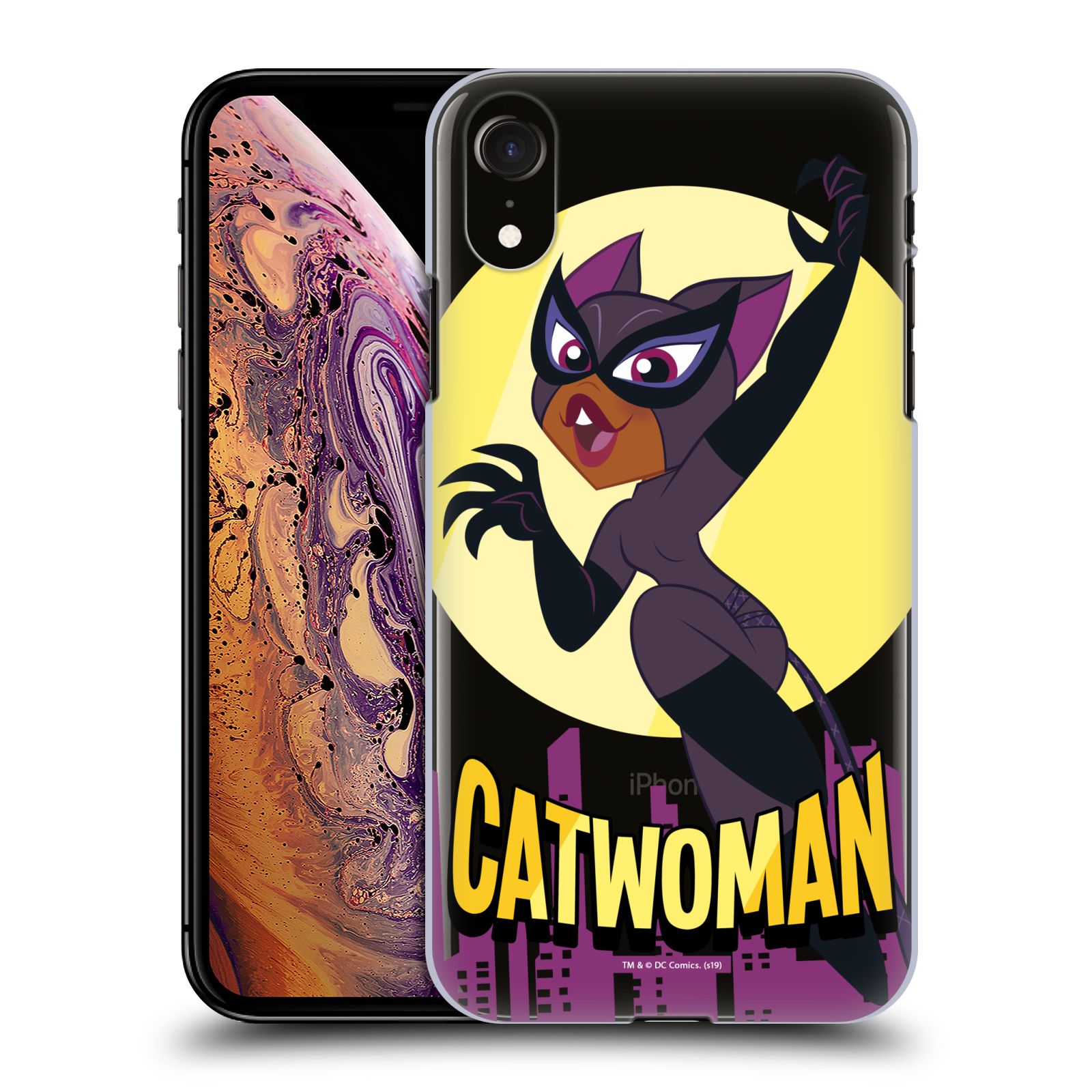 Zadní obal pro mobil Apple Iphone XR - HEAD CASE - DC Super Heroes Girls - Kočičí žena