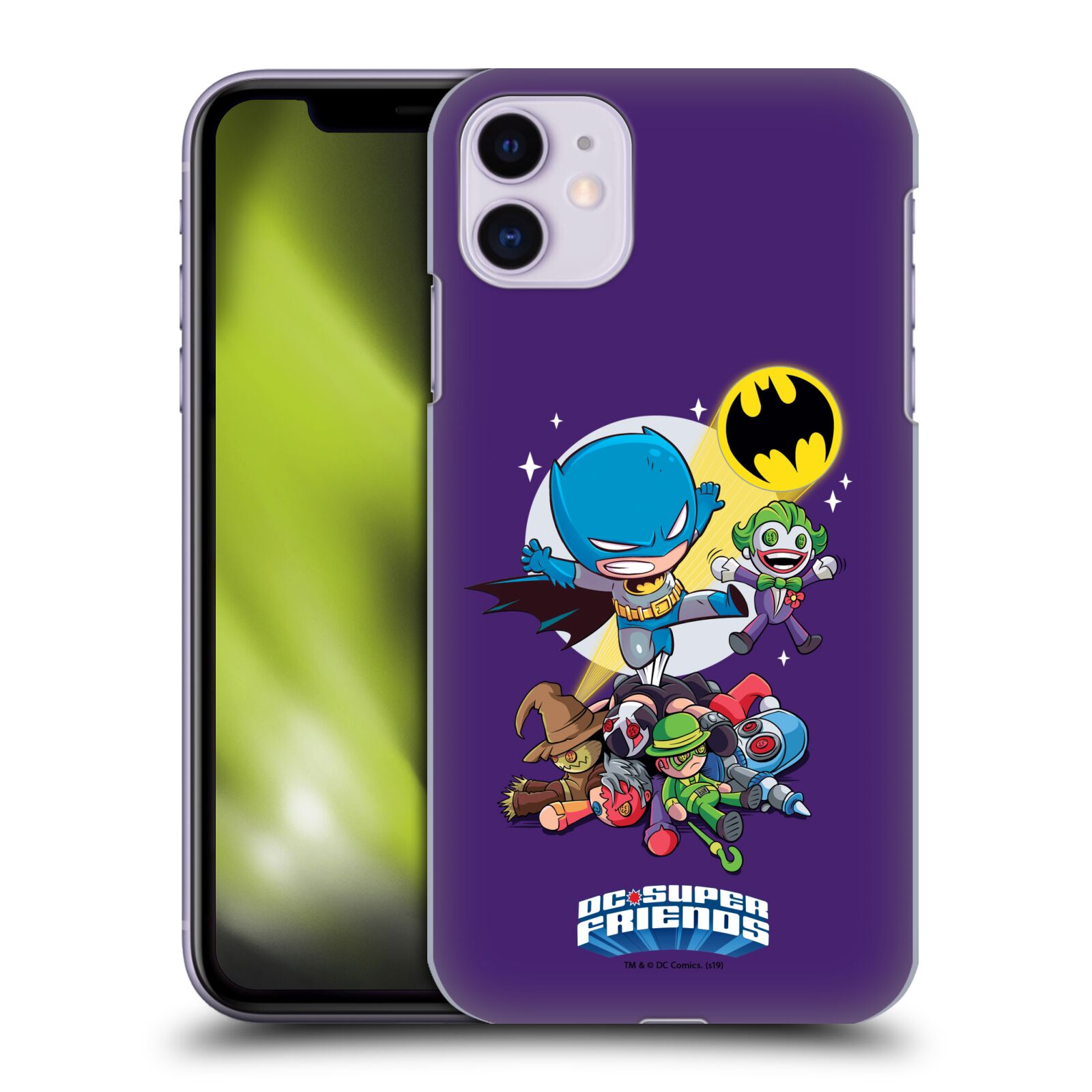 Zadní obal pro mobil Apple Iphone 11 - HEAD CASE - DC Super Friends - Batman