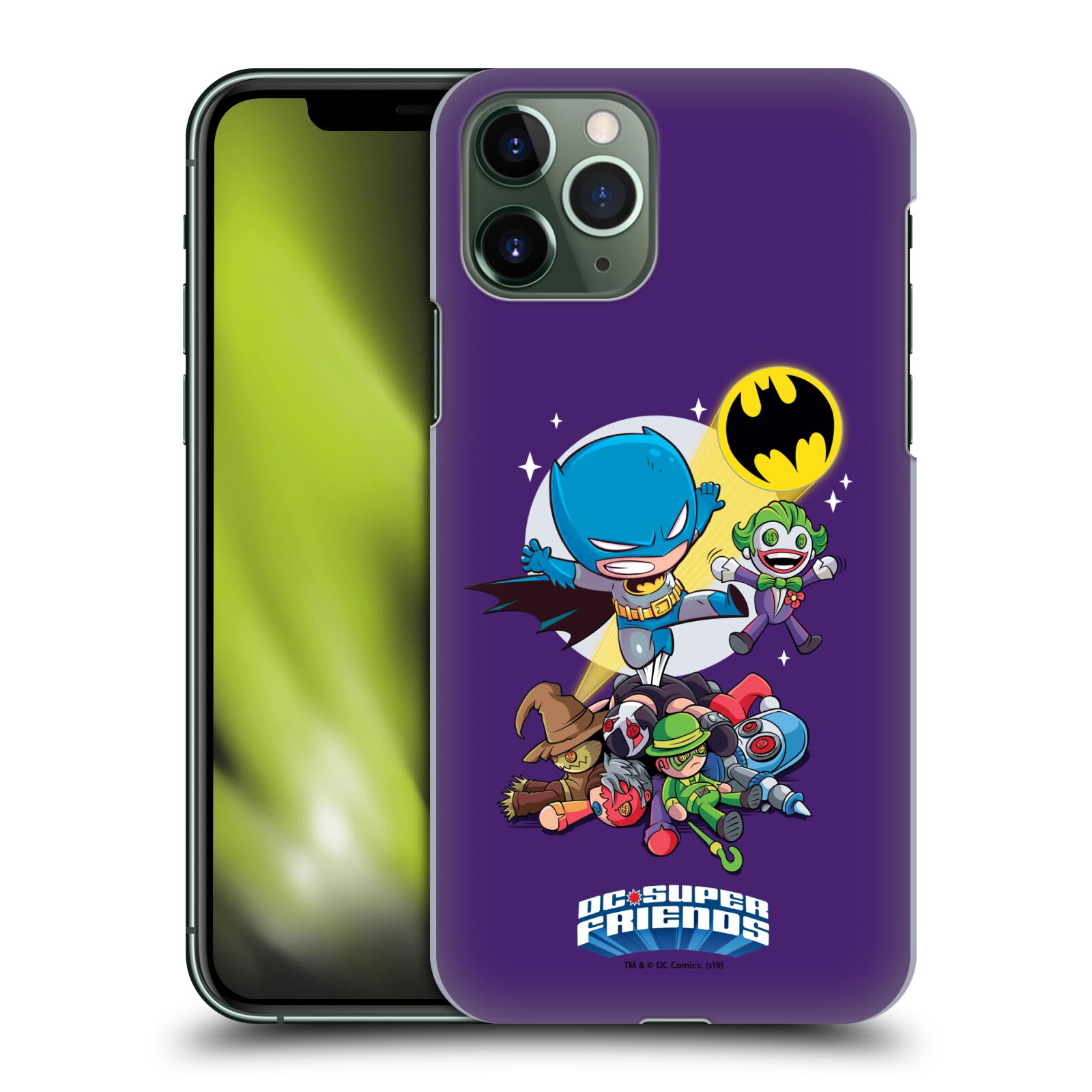 Zadní obal pro mobil Apple Iphone 11 PRO - HEAD CASE - DC Super Friends - Batman