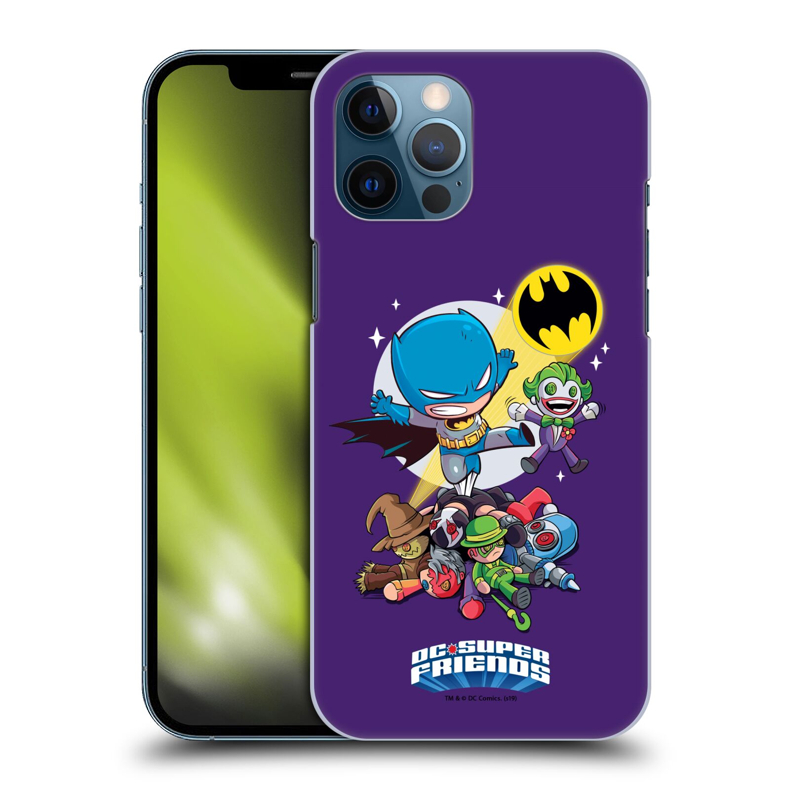 Zadní obal pro mobil Apple iPhone 12 PRO MAX - HEAD CASE - DC Super Friends - Batman
