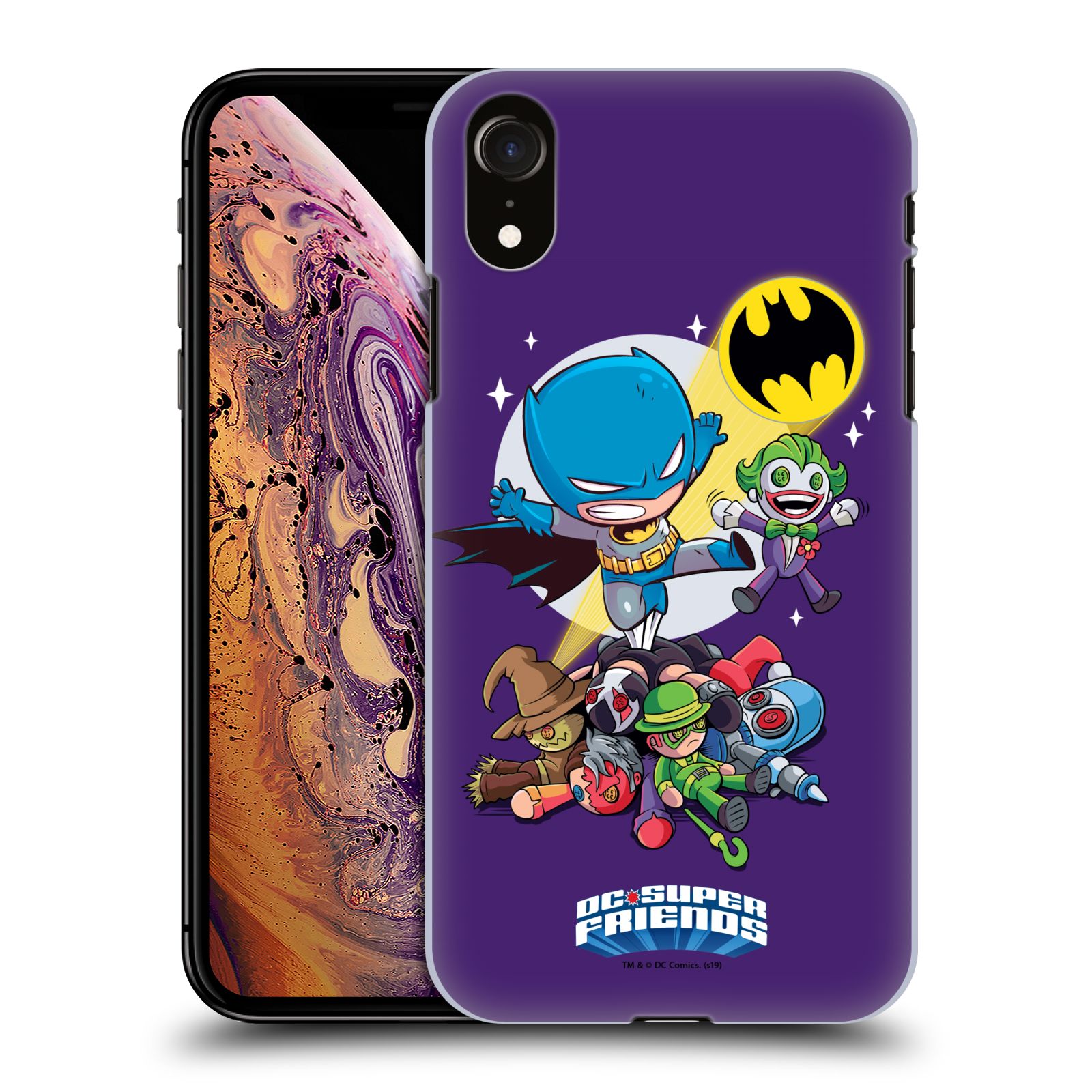 Zadní obal pro mobil Apple Iphone XR - HEAD CASE - DC Super Friends - Batman