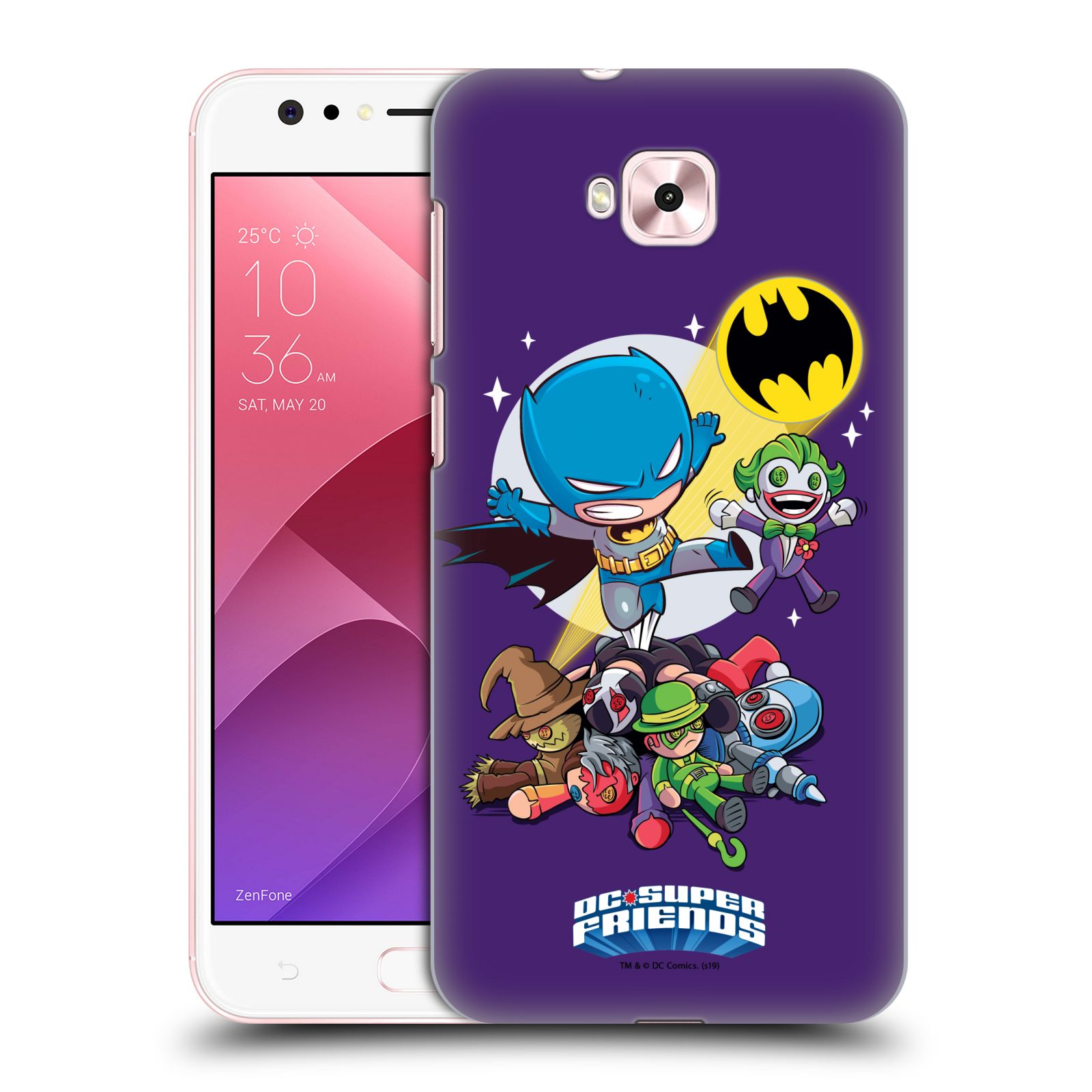 Zadní obal pro mobil Asus Zenfone 4 Selfie ZD553KL - HEAD CASE - DC Super Friends - Batman
