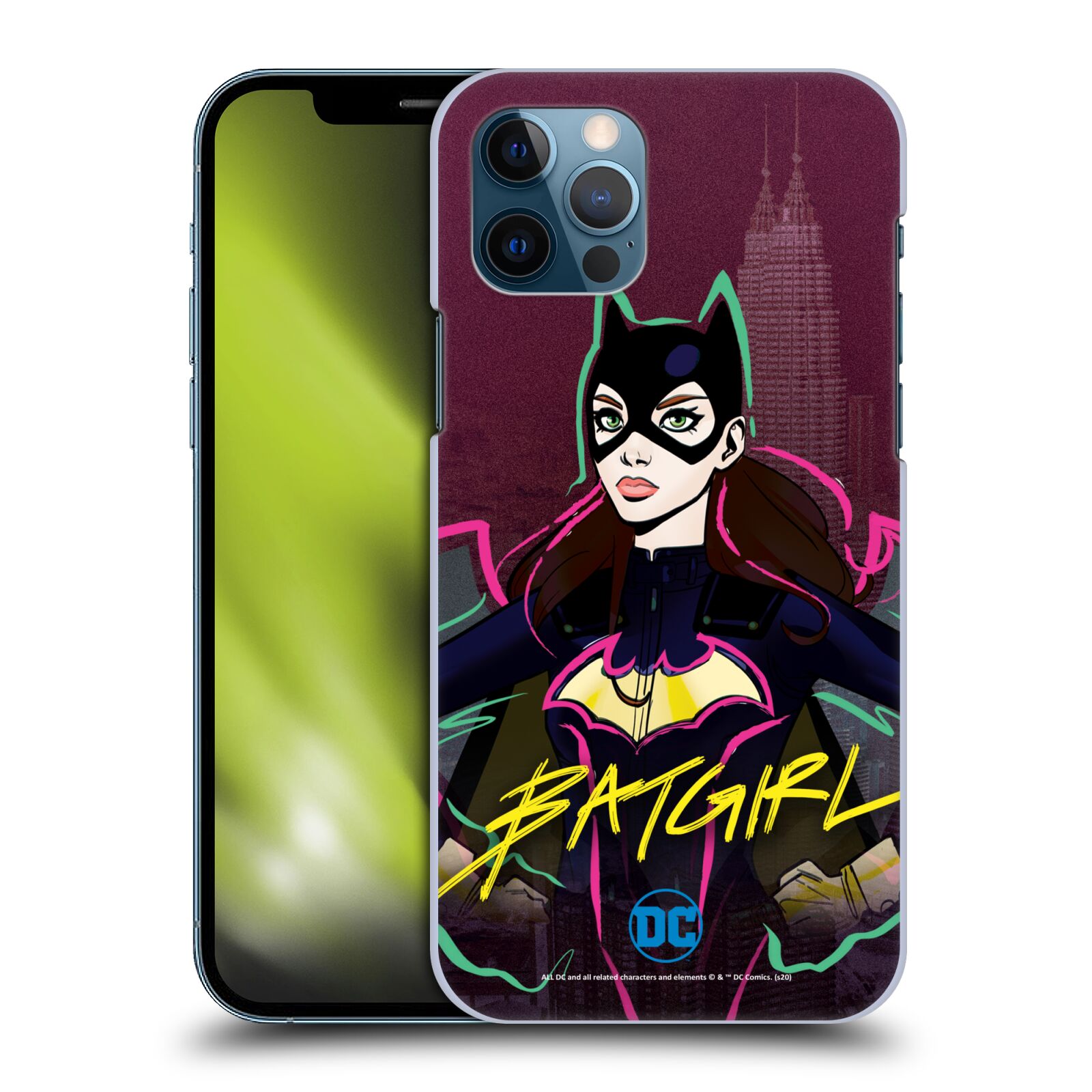 Zadní obal pro mobil Apple iPhone 12 / iPhone 12 Pro - HEAD CASE - DC Women Core  - Batgirl