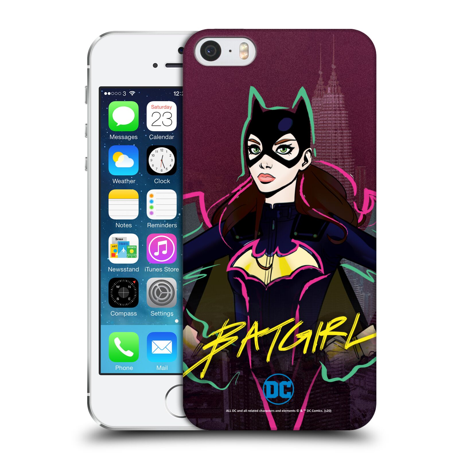 Zadní obal pro mobil Apple Iphone 5/5S/SE 2015 - HEAD CASE - DC Women Core  - Batgirl