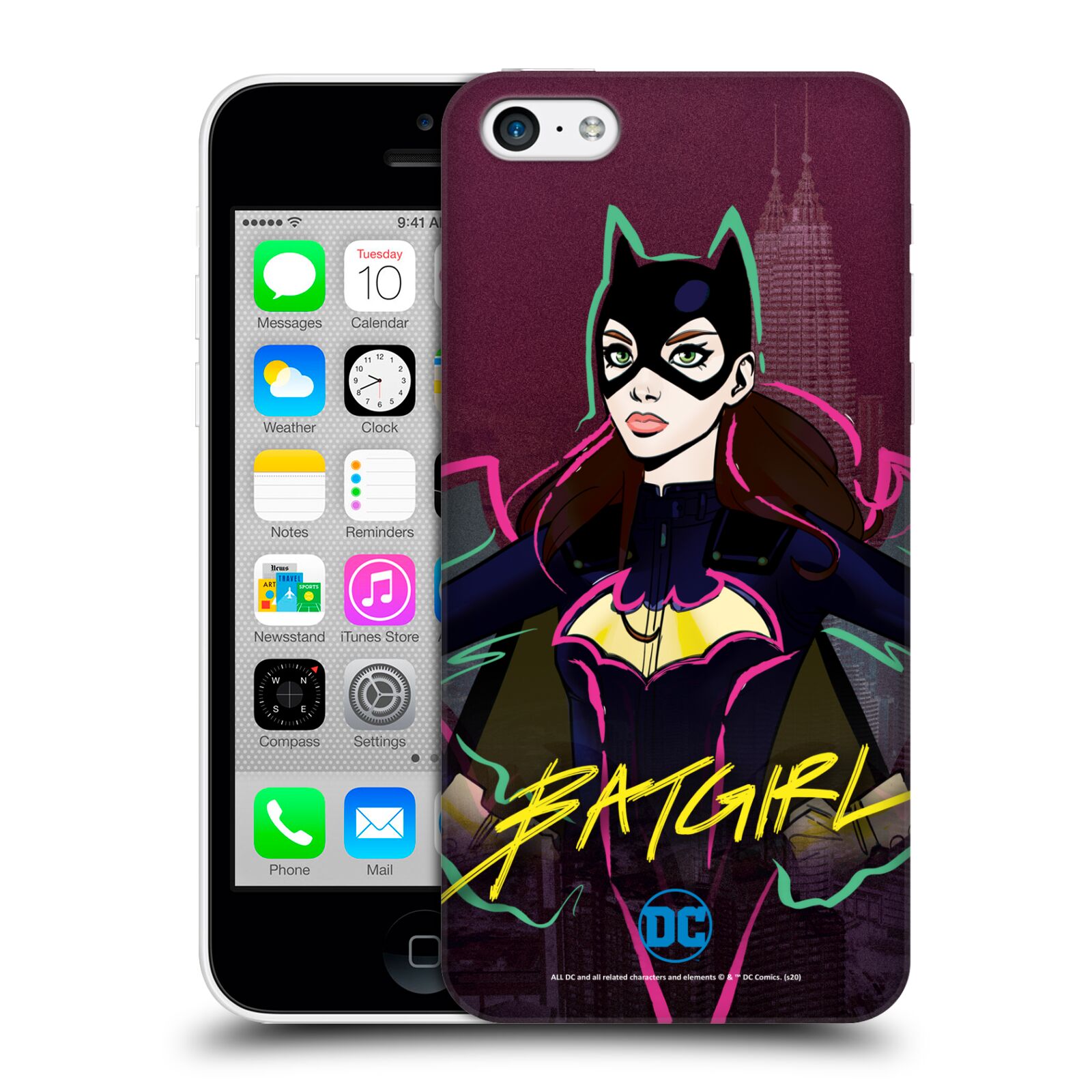 Zadní obal pro mobil Apple Iphone 5C - HEAD CASE - DC Women Core  - Batgirl