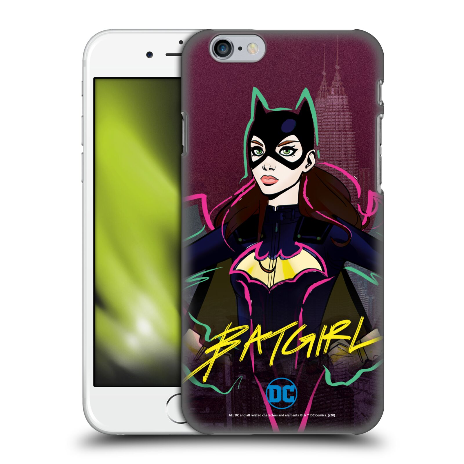 Zadní obal pro mobil Apple Iphone 6/6S - HEAD CASE - DC Women Core  - Batgirl