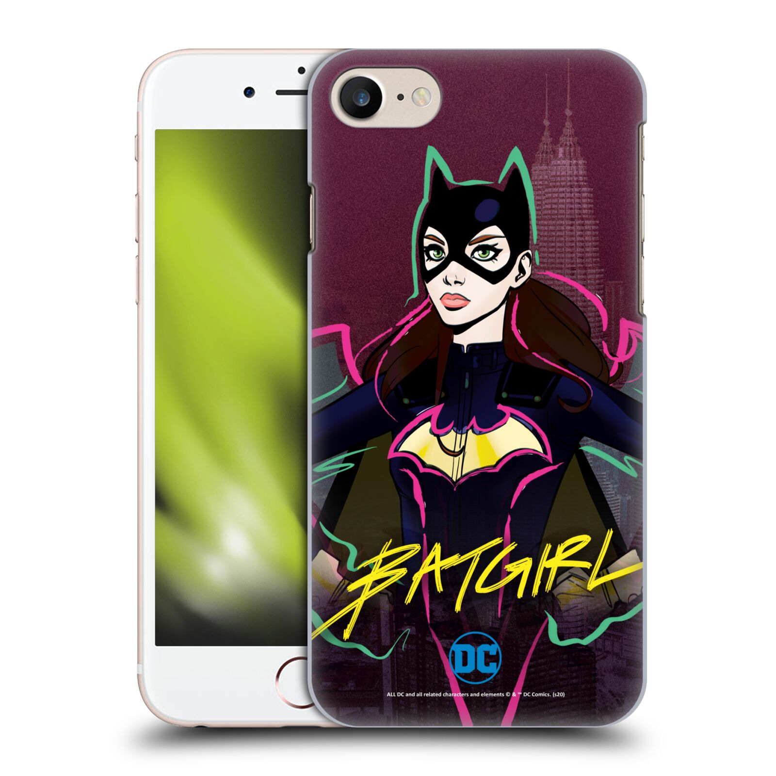 Zadní obal pro mobil Apple Iphone 7/8/SE2020 - HEAD CASE - DC Women Core  - Batgirl