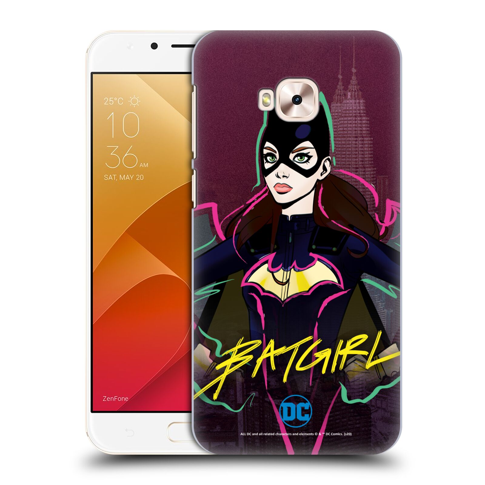 Zadní obal pro mobil Asus Zenfone 4 Selfie Pro ZD552KL - HEAD CASE - DC Women Core  - Batgirl
