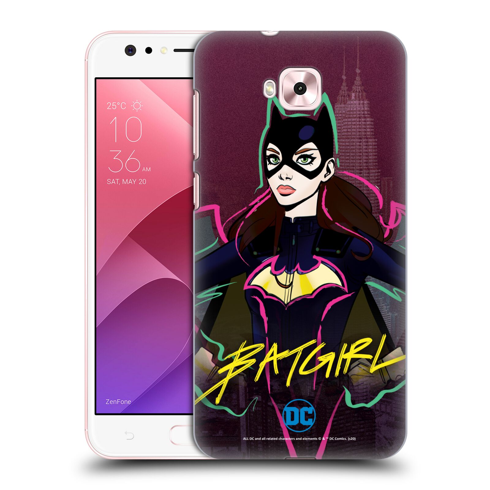 Zadní obal pro mobil Asus Zenfone 4 Selfie ZD553KL - HEAD CASE - DC Women Core  - Batgirl