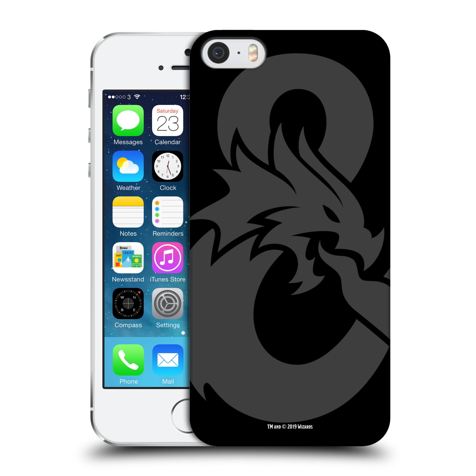 Zadní obal pro mobil Apple Iphone 5/5S/SE 2015 - HEAD CASE - Fantasy - Dungeons and Dragons - Znak