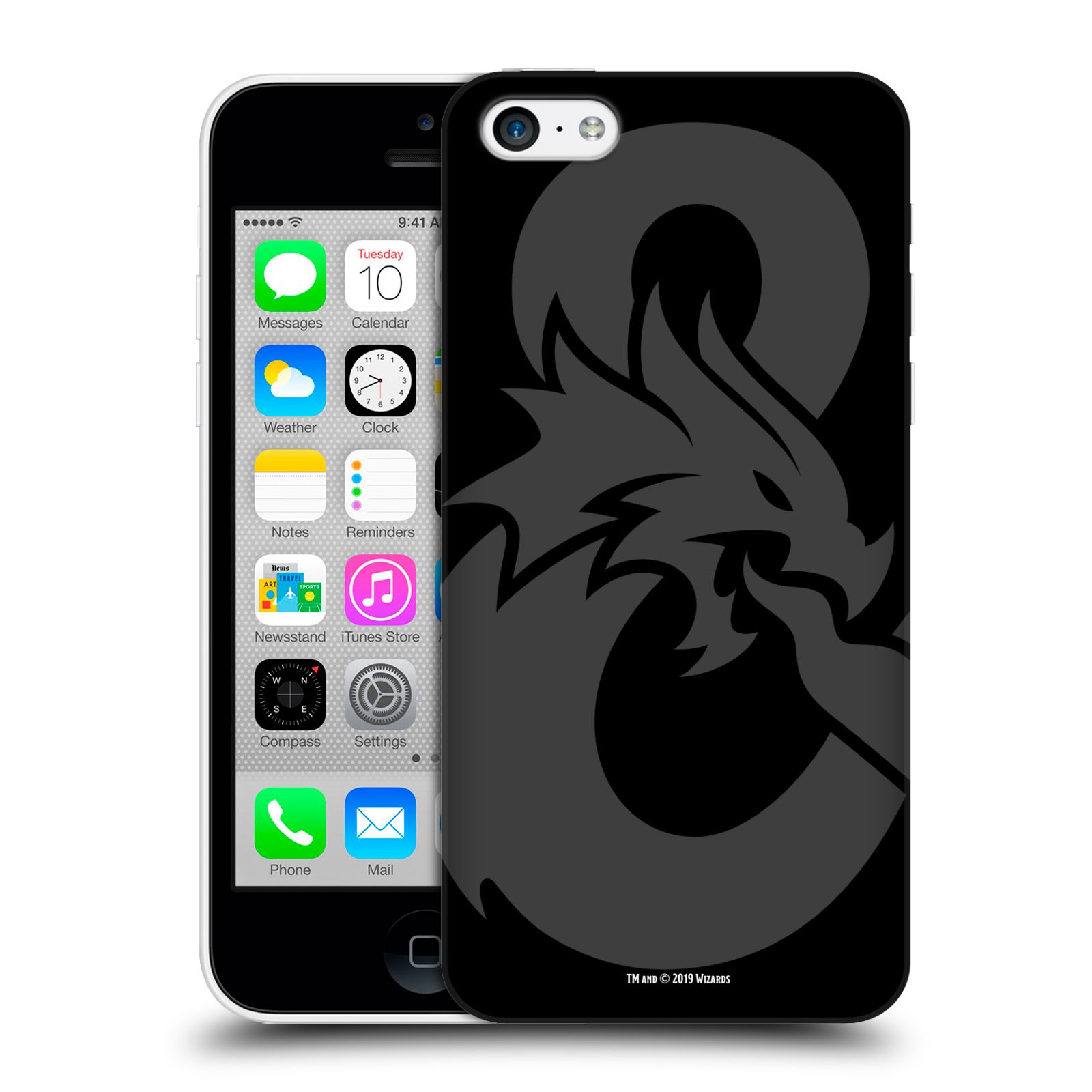 Zadní obal pro mobil Apple Iphone 5C - HEAD CASE - Fantasy - Dungeons and Dragons - Znak