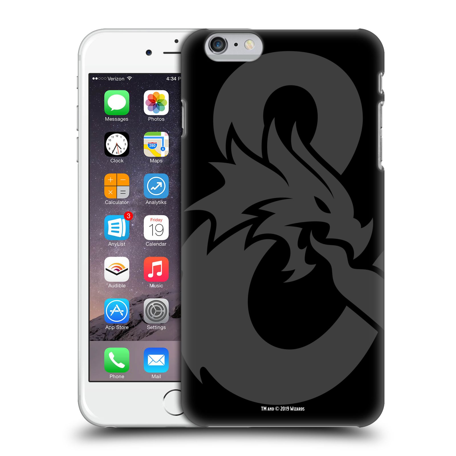 Zadní obal pro mobil Apple Iphone 6 PLUS / 6S PLUS - HEAD CASE - Fantasy - Dungeons and Dragons - Znak