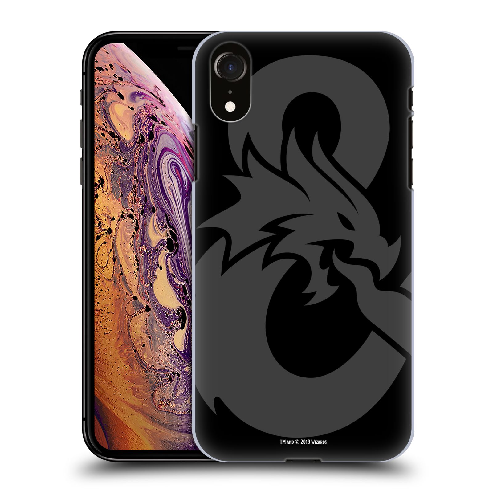 Zadní obal pro mobil Apple Iphone XR - HEAD CASE - Fantasy - Dungeons and Dragons - Znak