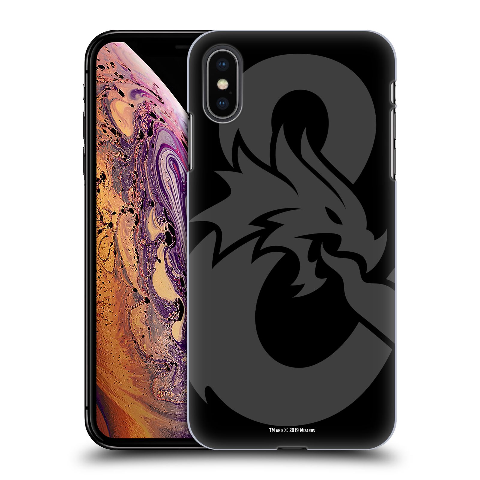 Zadní obal pro mobil Apple Iphone XS MAX - HEAD CASE - Fantasy - Dungeons and Dragons - Znak