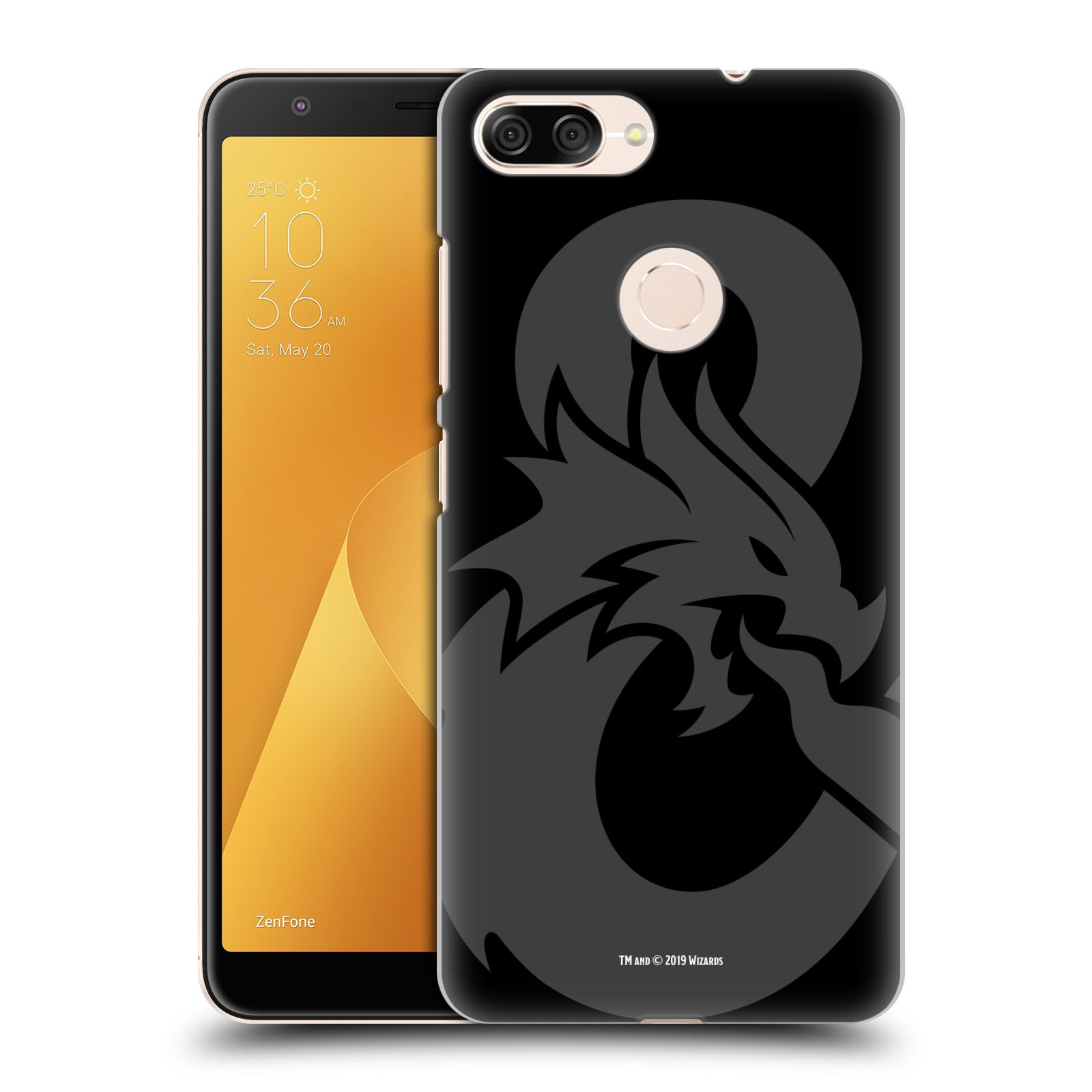 Zadní obal pro mobil Asus Zenfone Max Plus (M1) - HEAD CASE - Fantasy - Dungeons and Dragons - Znak