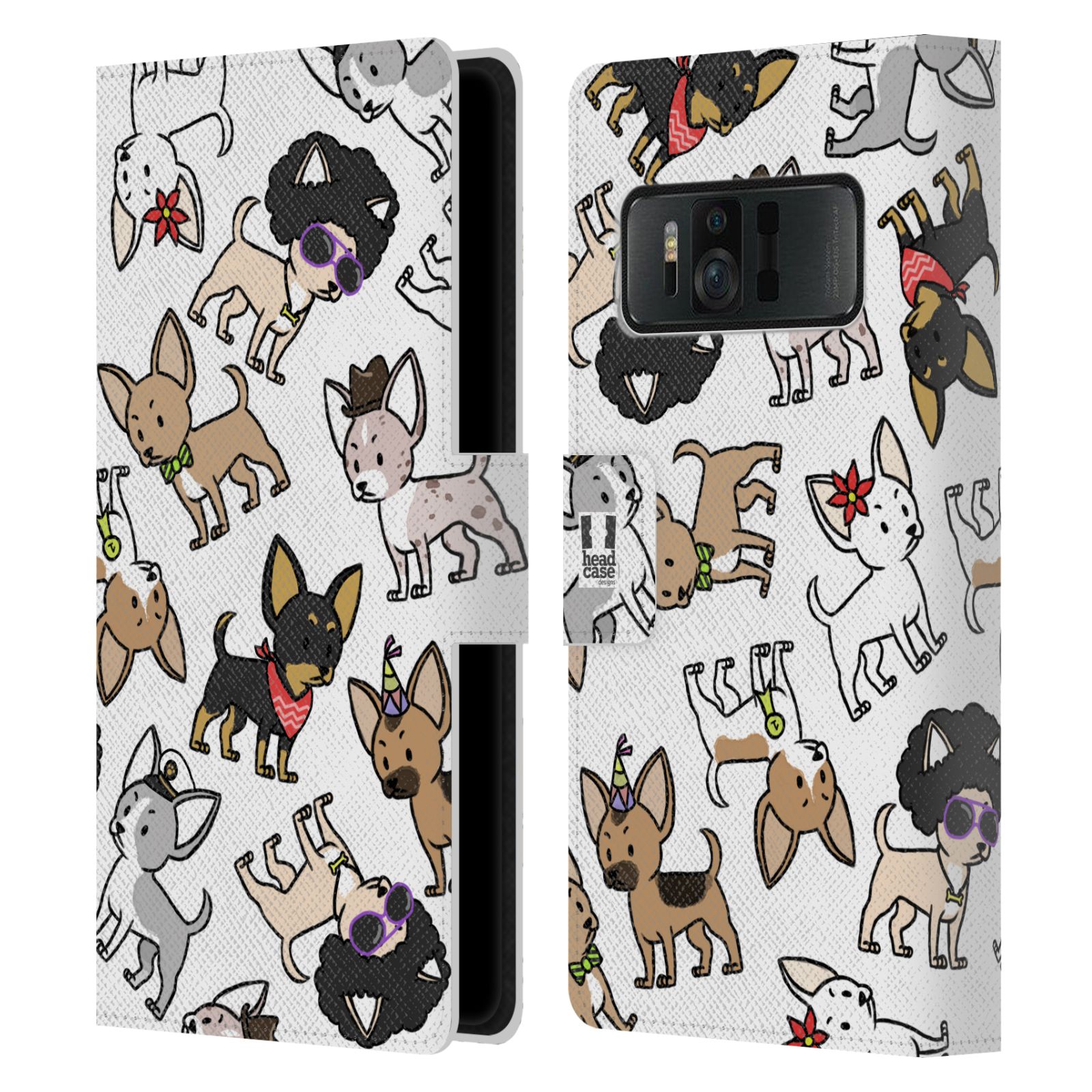 Pouzdro na mobil Asus Zenfone AR ZS571KL - Head Case - pejsek Čivava