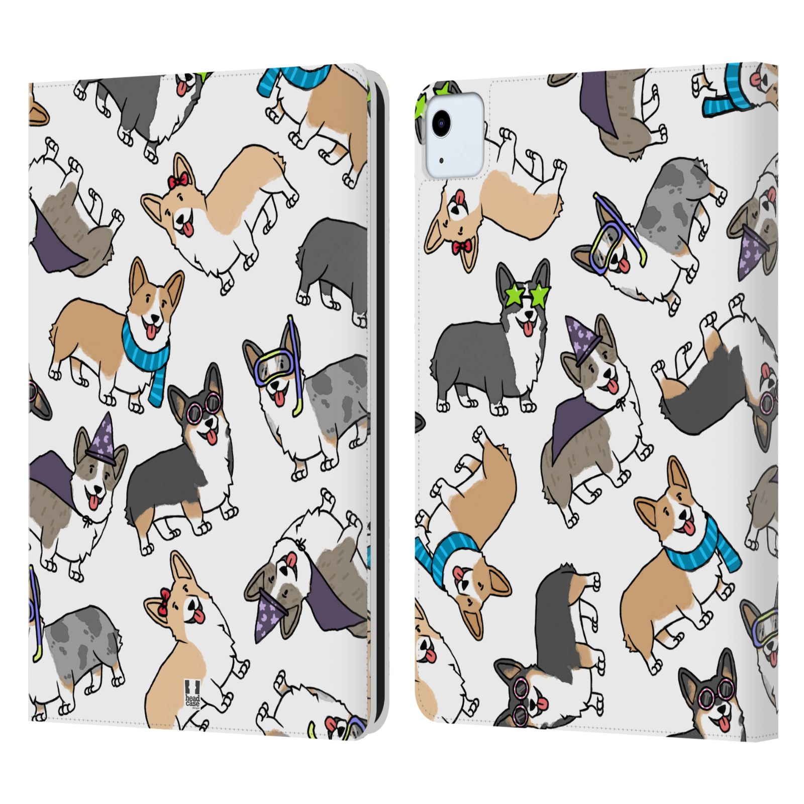 HEAD CASE Pouzdro pro tablet Apple Ipad Air 2020 / 2022 - kreslený pejsek Corgi