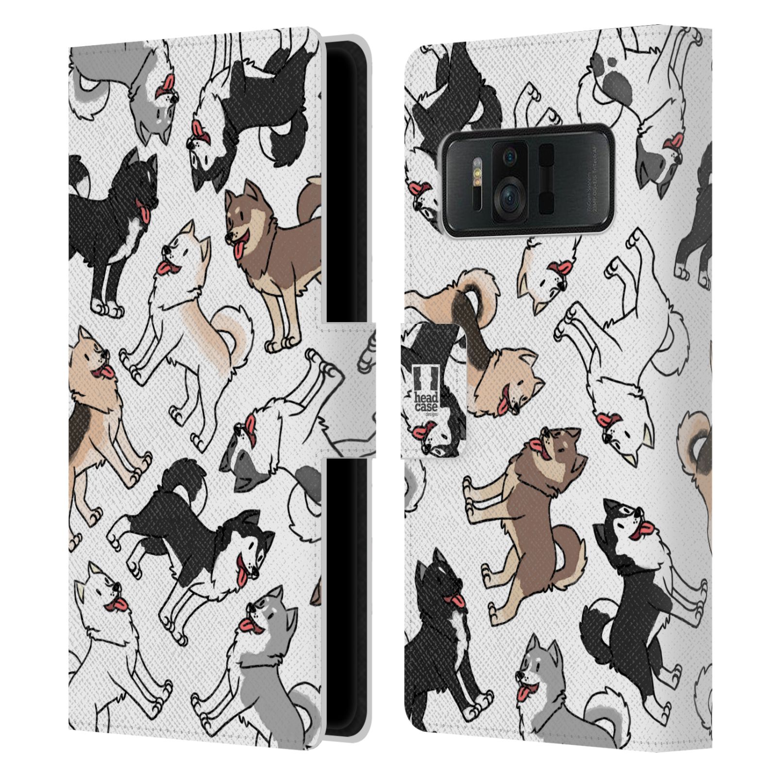 Pouzdro na mobil Asus Zenfone AR ZS571KL - Head Case - pejsek Sibiřský husky