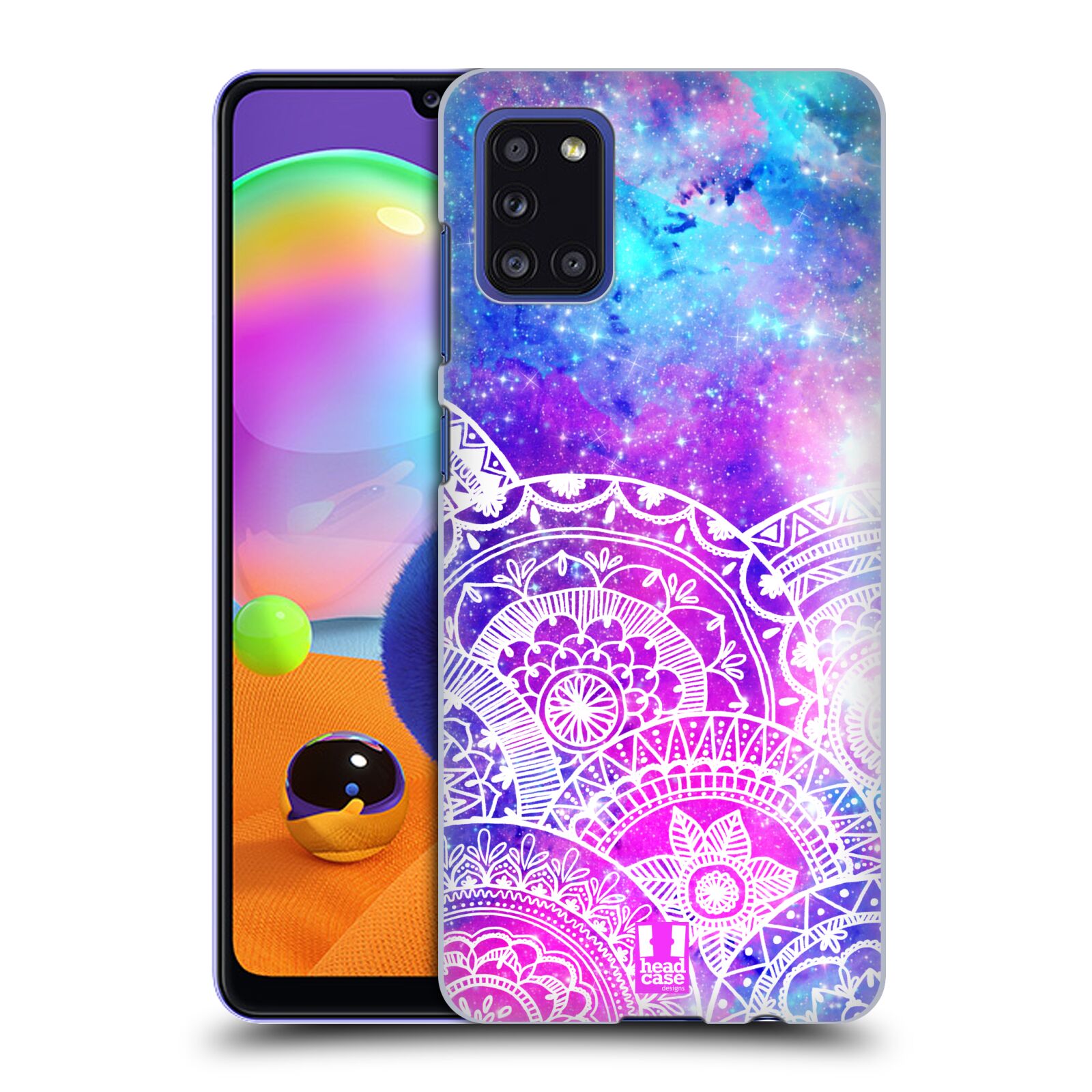 Pouzdro na mobil Samsung Galaxy A31 - HEAD CASE - Mandala nekonečná galaxie