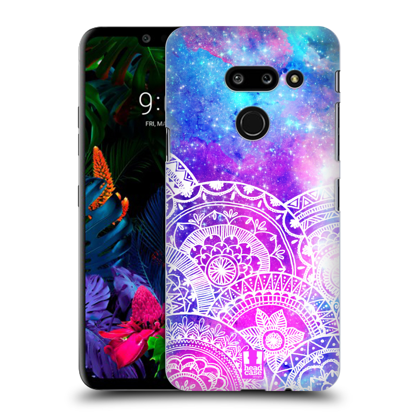 Pouzdro na mobil LG G8 ThinQ - HEAD CASE - Mandala nekonečná galaxie