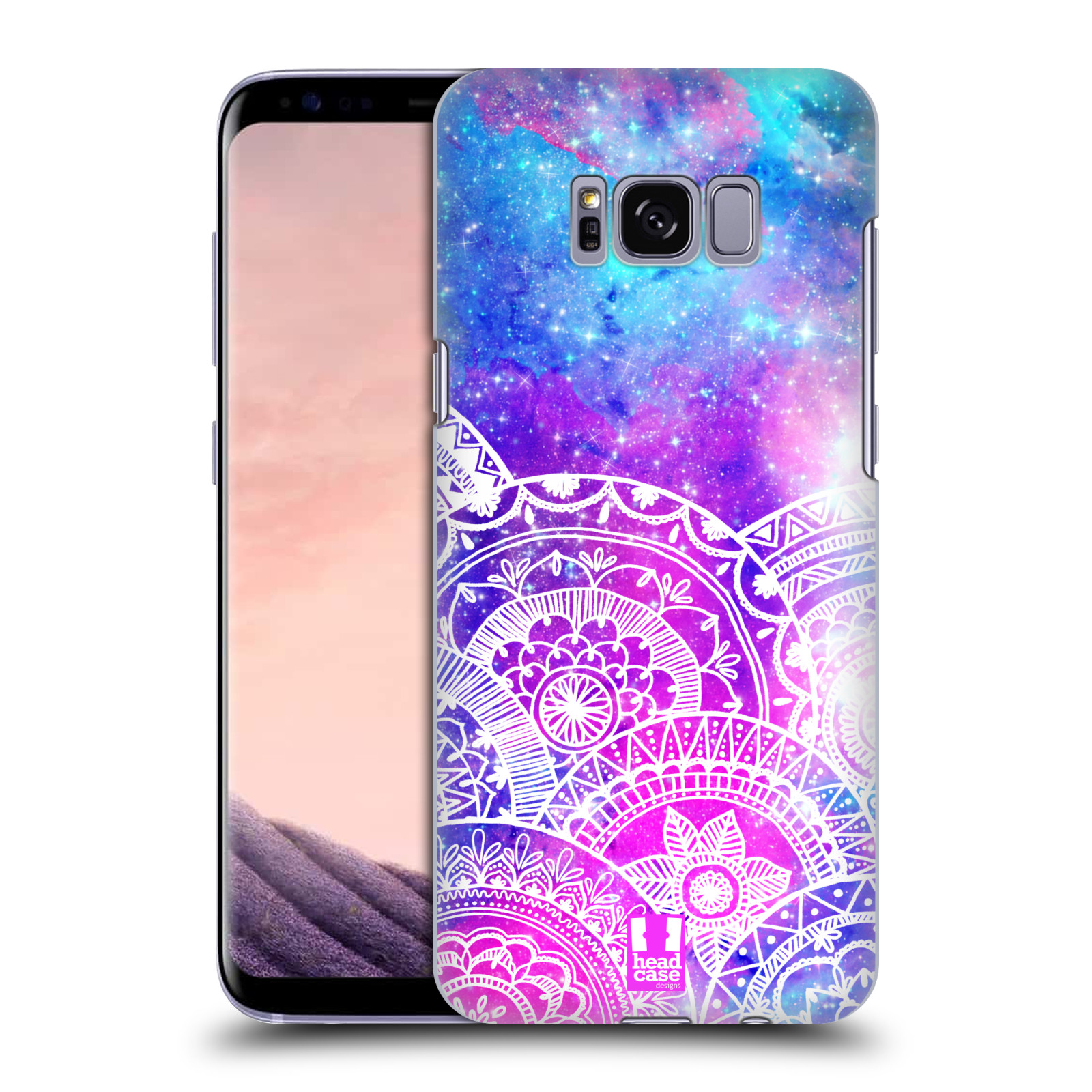 Pouzdro na mobil Samsung Galaxy S8 - HEAD CASE - Mandala nekonečná galaxie