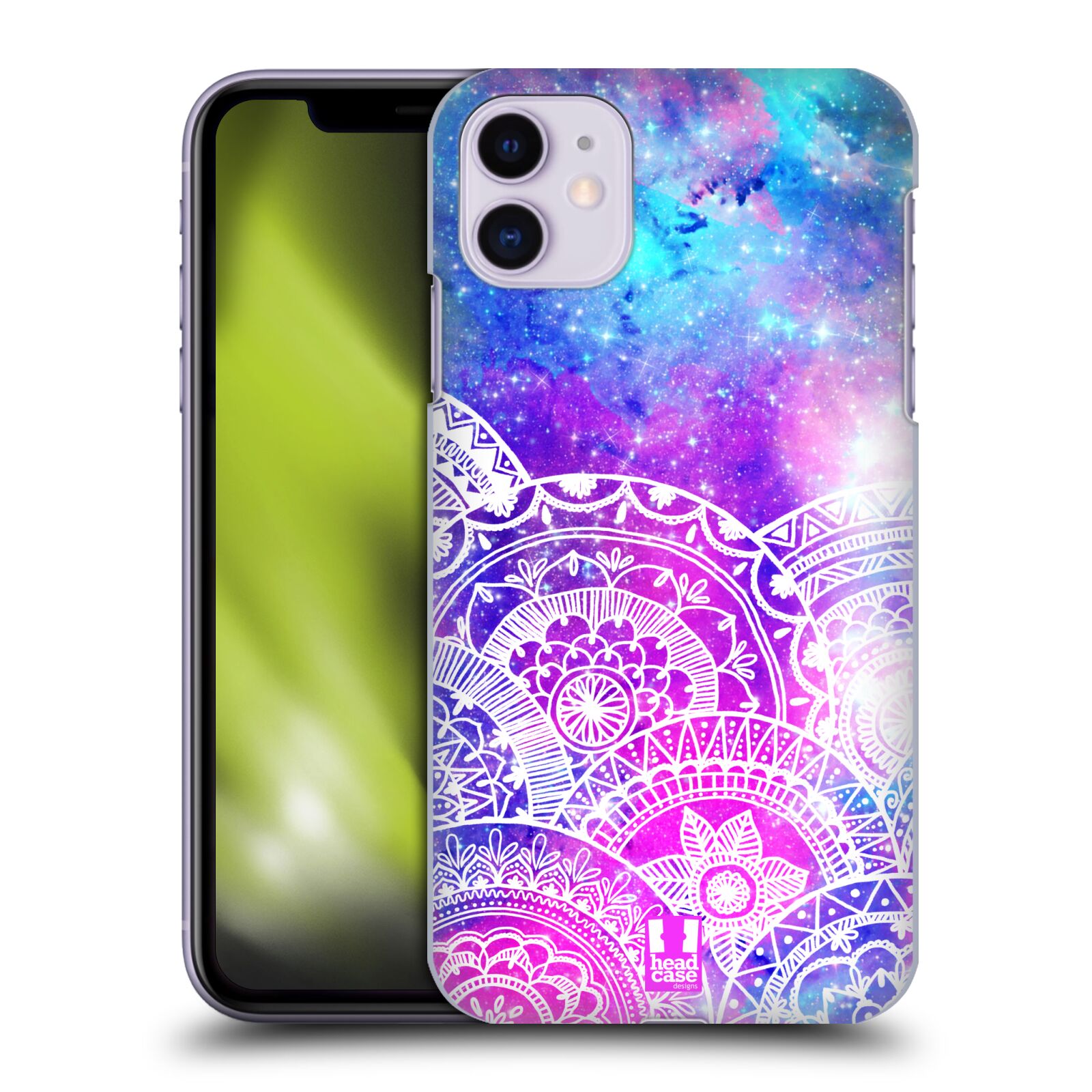 Pouzdro na mobil Apple Iphone 11 - HEAD CASE - Mandala nekonečná galaxie