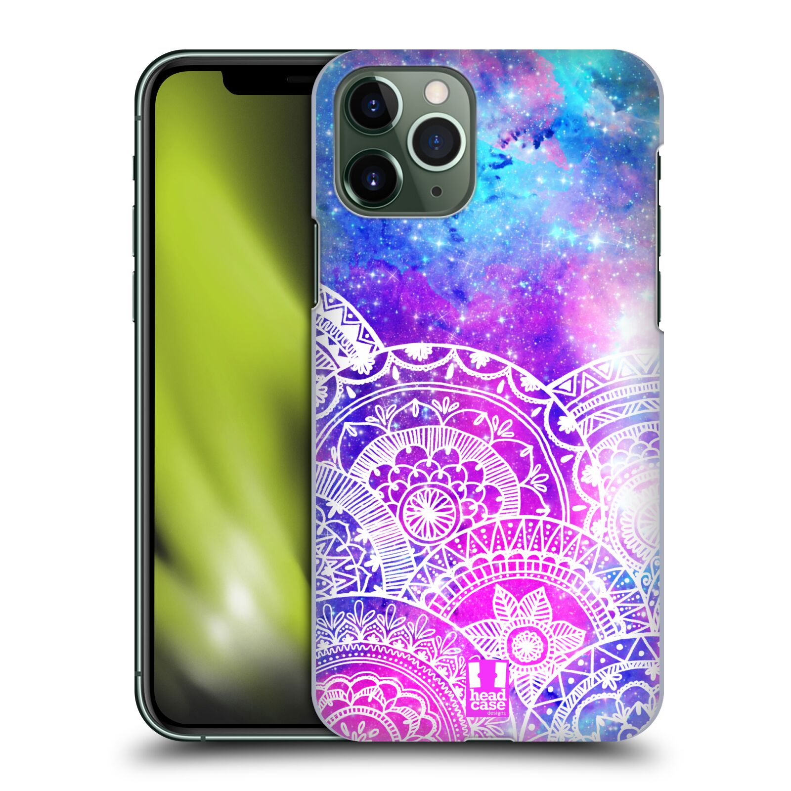 Pouzdro na mobil Apple Iphone 11 PRO - HEAD CASE - Mandala nekonečná galaxie